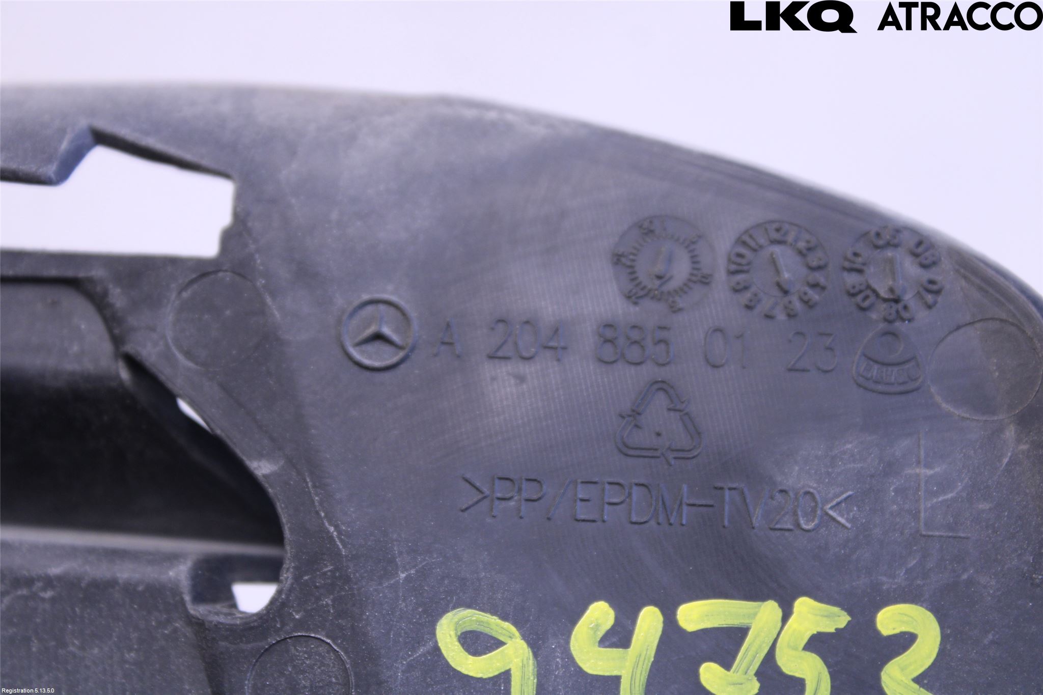 Mercedes-Benz MB C-KLASS (W204) 07-15 Dimljussarg Fram