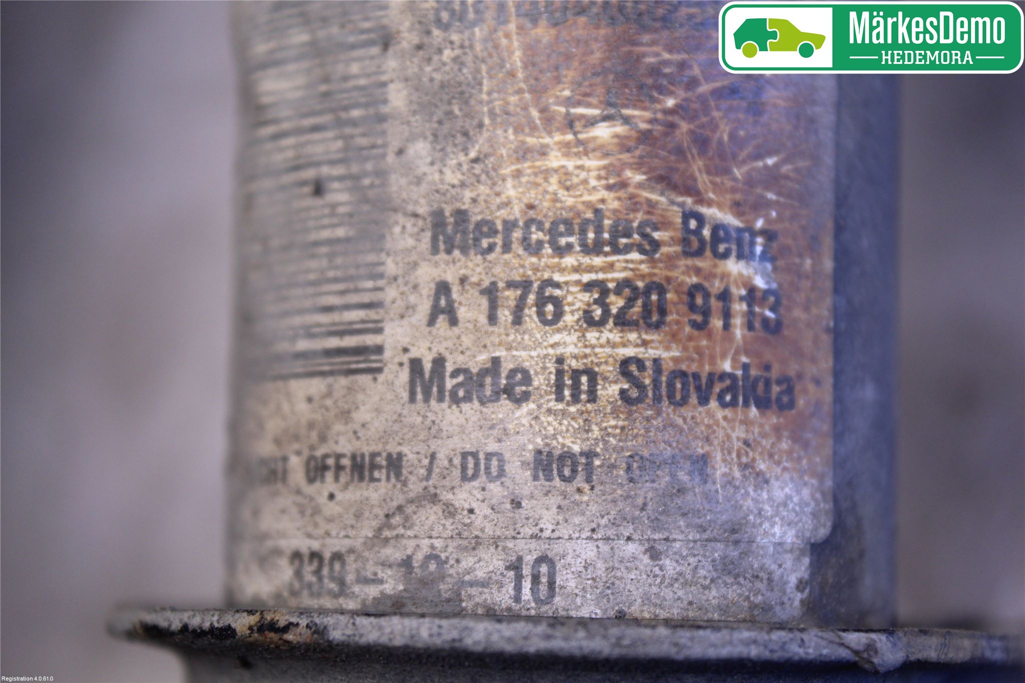 Mercedes-Benz MB A-KLASS (W176) 13-18 Fjäderben Fram Vänster