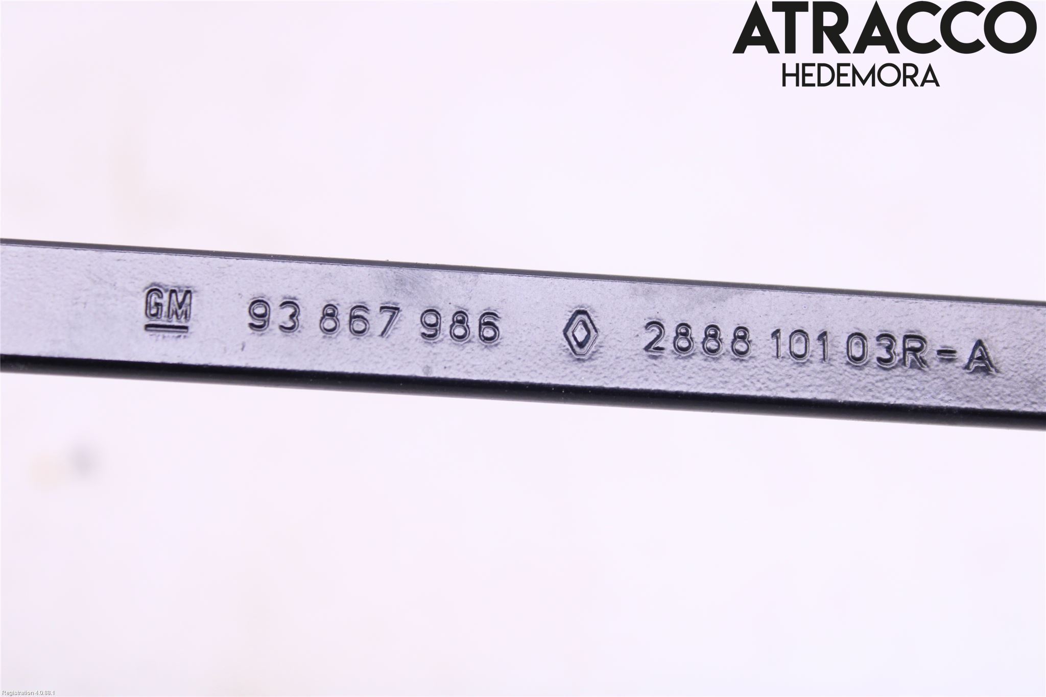 Renault TRAFIC/E-TECH 15- Torkararm Armar Vindruta