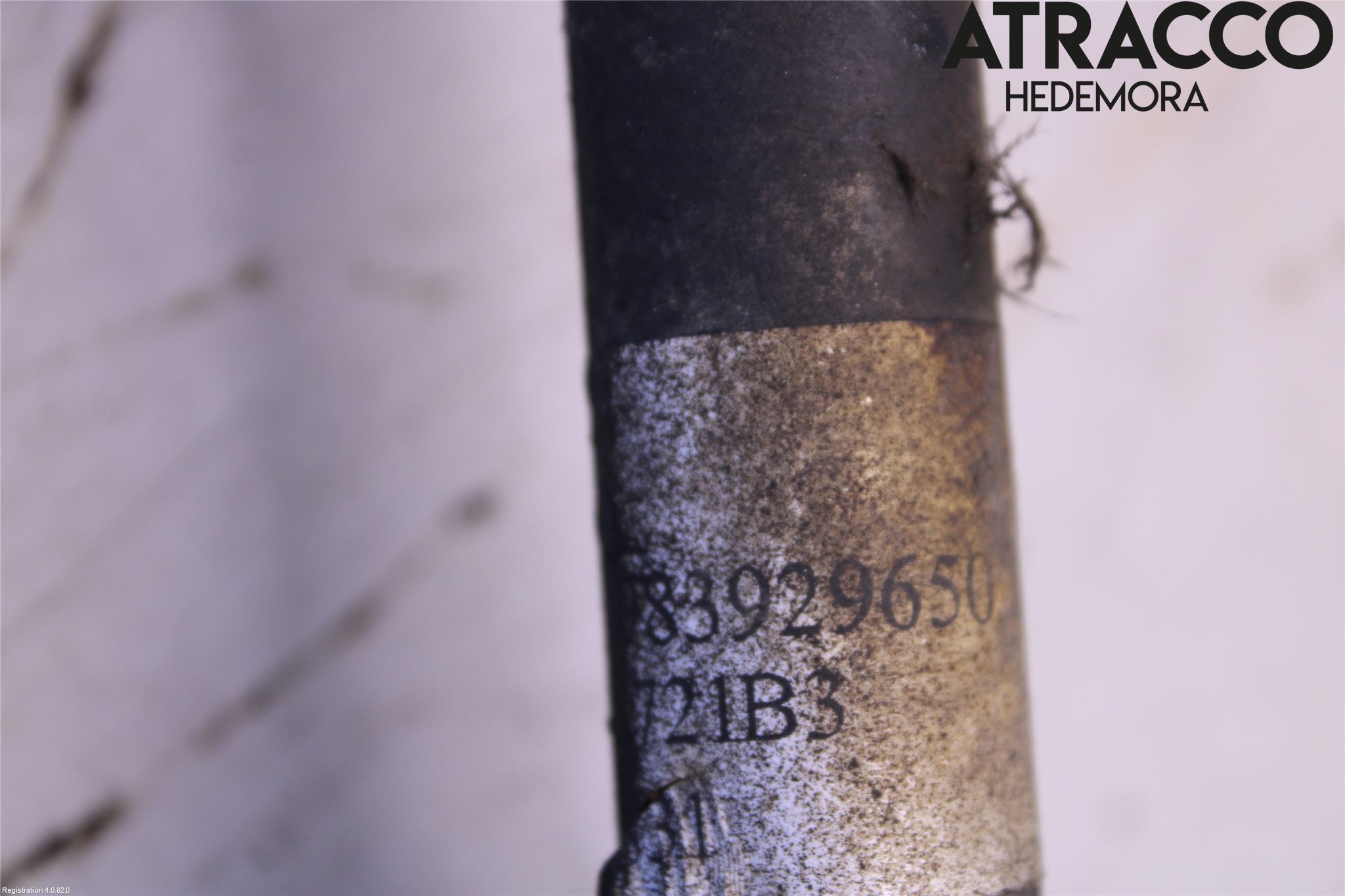 Isuzu D-MAX Drivaxel Fram Höger