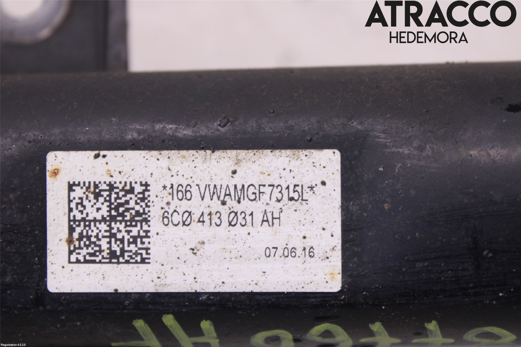 Volkswagen VW POLO 10-17 Fjäderben Fram Höger