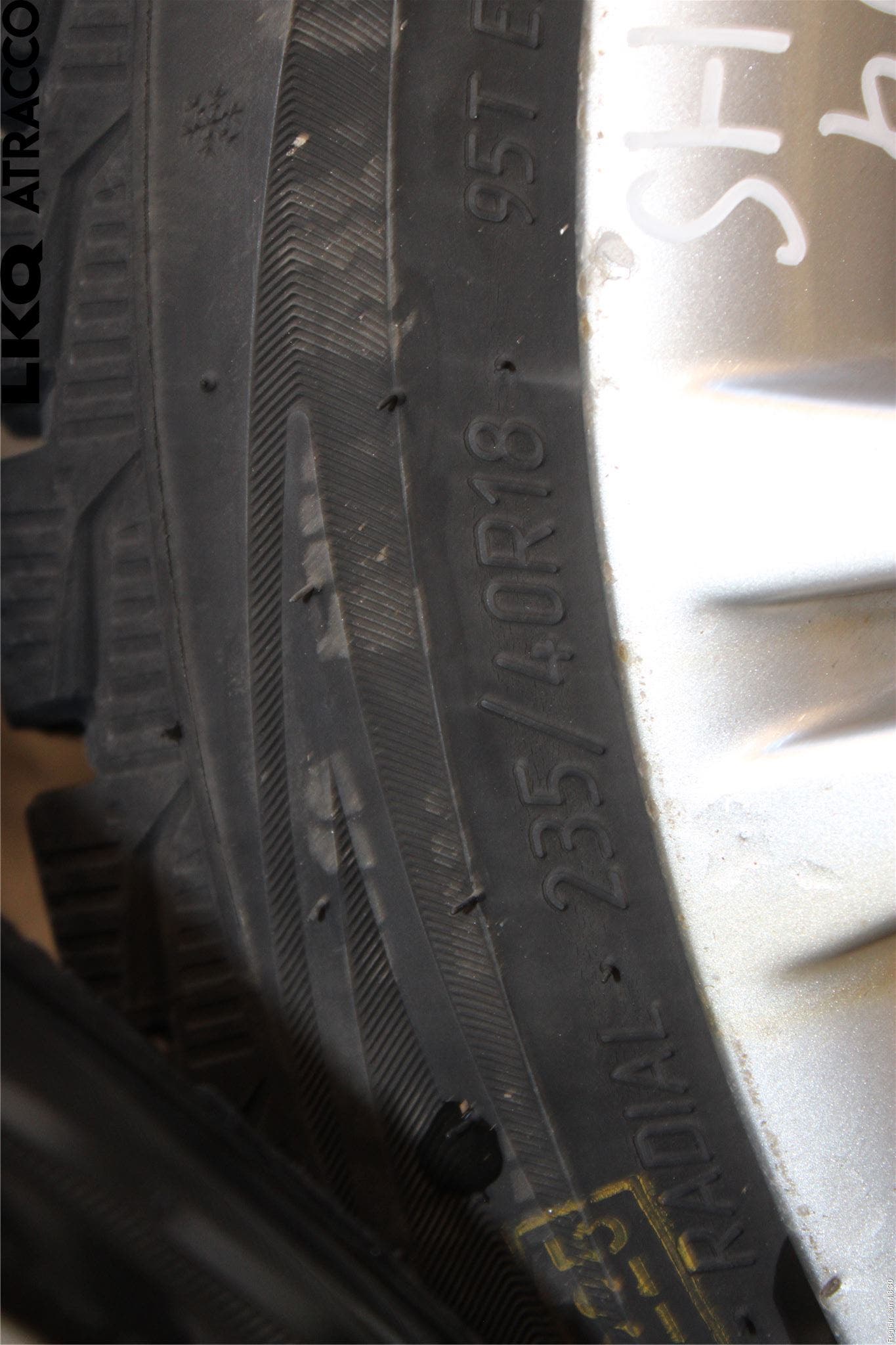 BMW 5 E60/61 Sed/Tou 02-10 Vinterdäck Alumfälg 4St