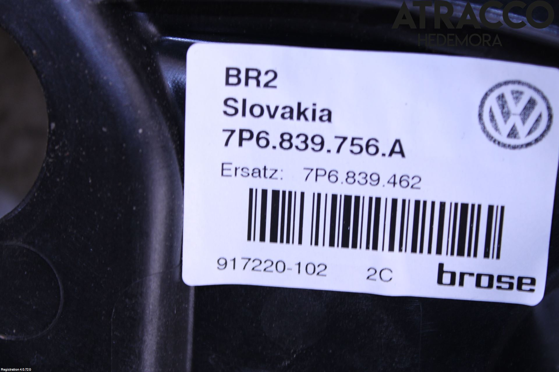 Volkswagen VW TOUAREG 7P 11-18 Fönsterhiss El Kompl