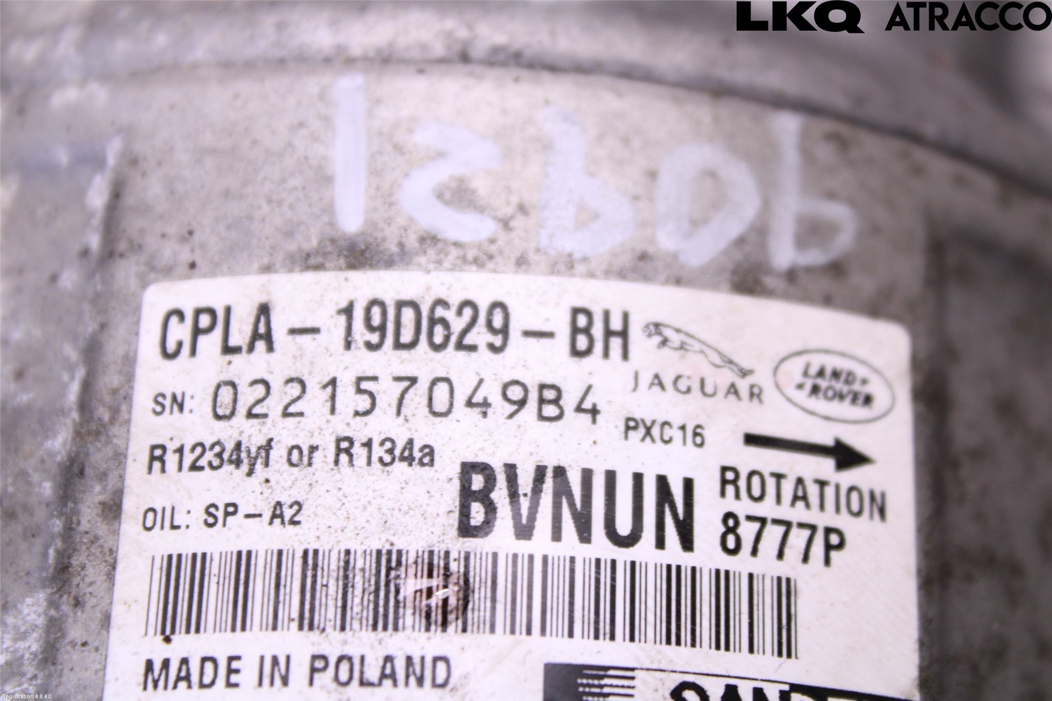 Jaguar E-PACE 17- Ac Kompressor