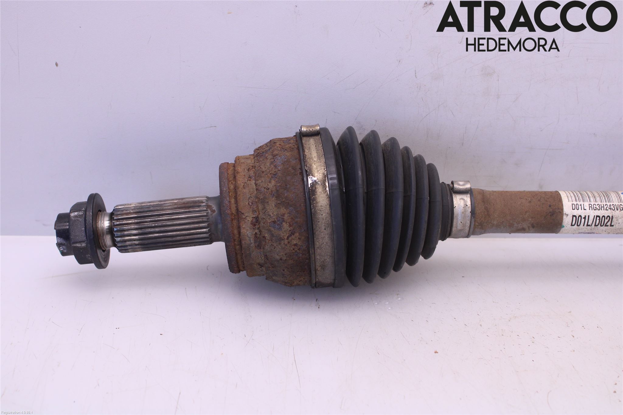 Kia NIRO (DE) 17-22 Drivaxel Fram Vänster
