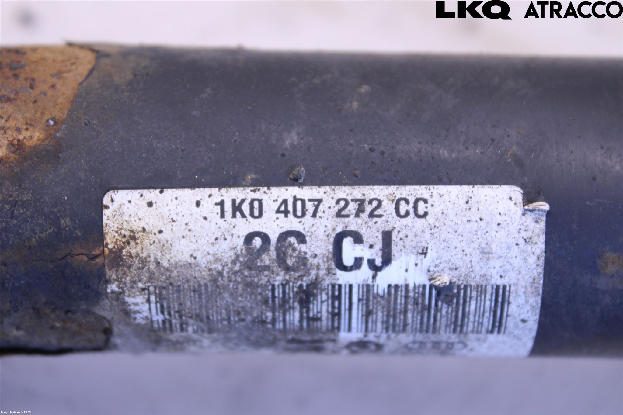 Volkswagen VW GOLF VI 09-13 Drivaxel Fram Höger