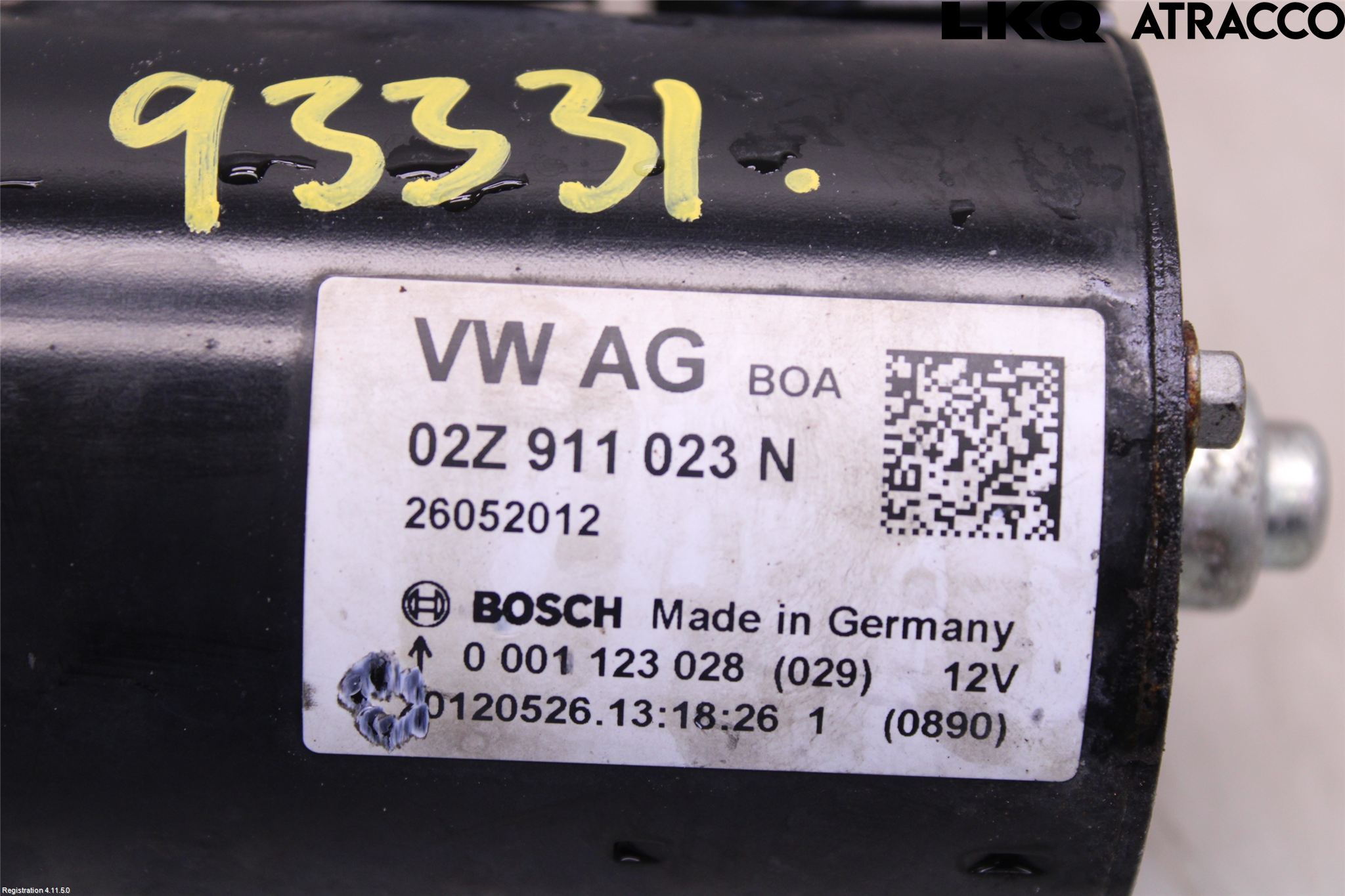 Skoda OCTAVIA (1Z) 05-13 Startmotor Diesel