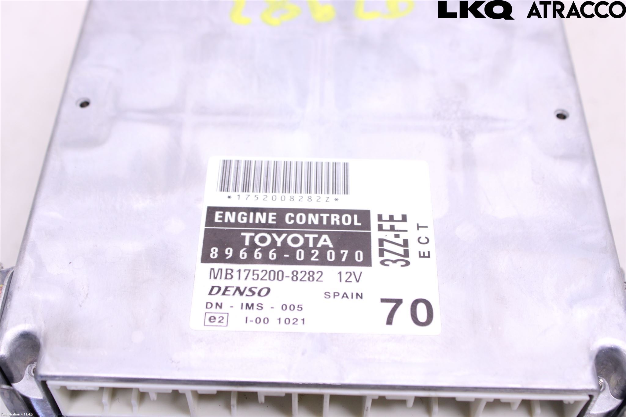 Toyota COROLLA 02-07 Styrenhet Insprut Bensin