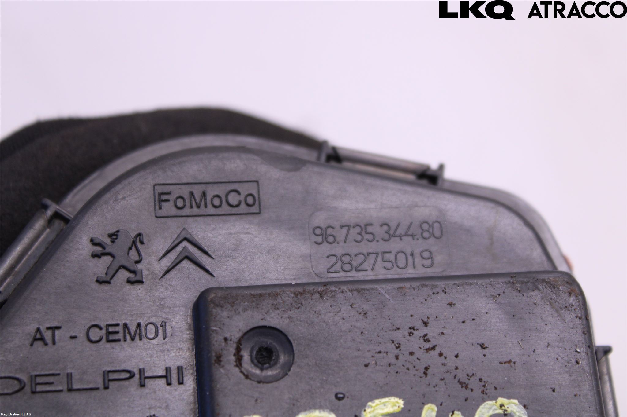 Peugeot PARTNER 08-15 Injspjällhus