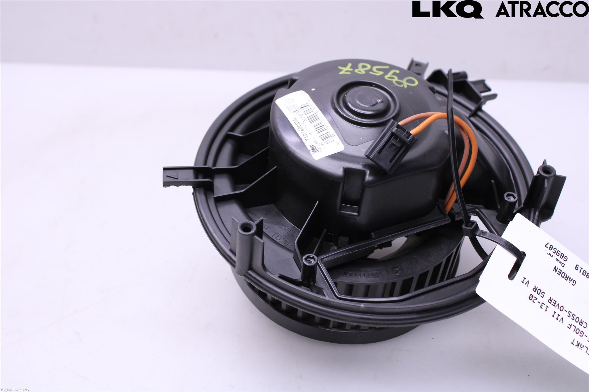 Volkswagen VW GOLF / E-GOLF VII 13-20 Ac Värmefläkt