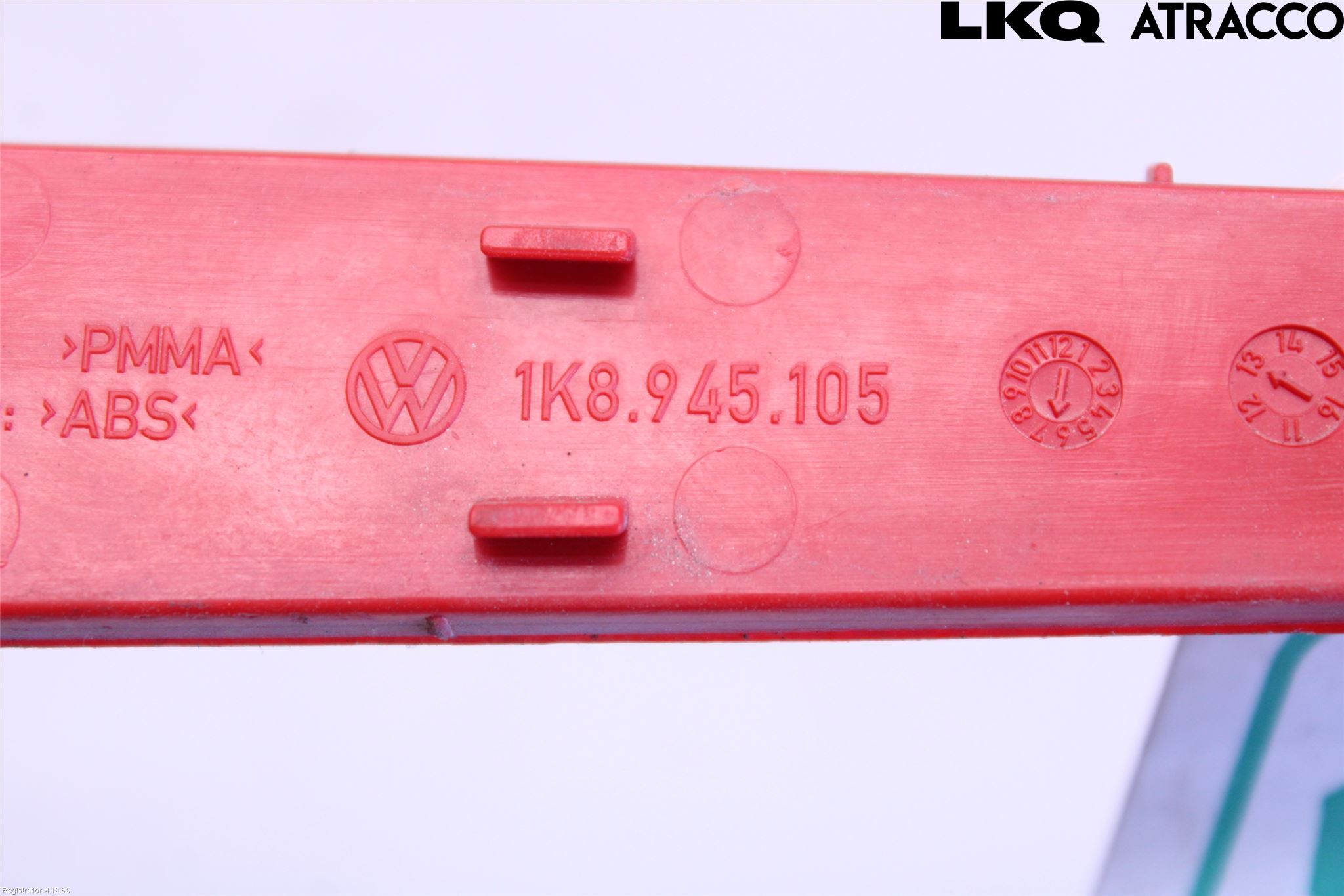 Volkswagen VW SCIROCCO 09-17 Dimljus/Reflex Bak