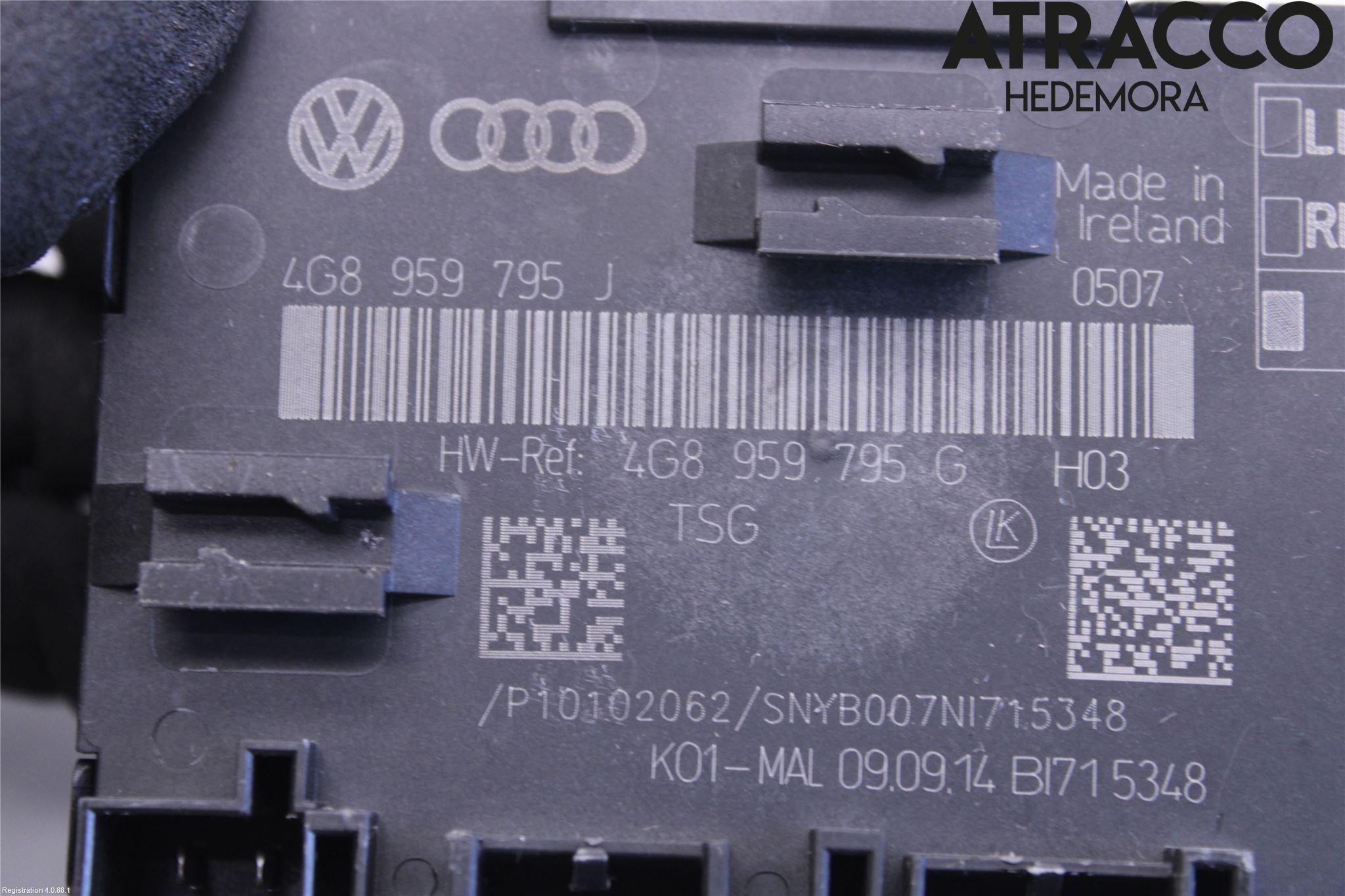 Audi A6/S6 4G 11-18 Styrenhet Dörr