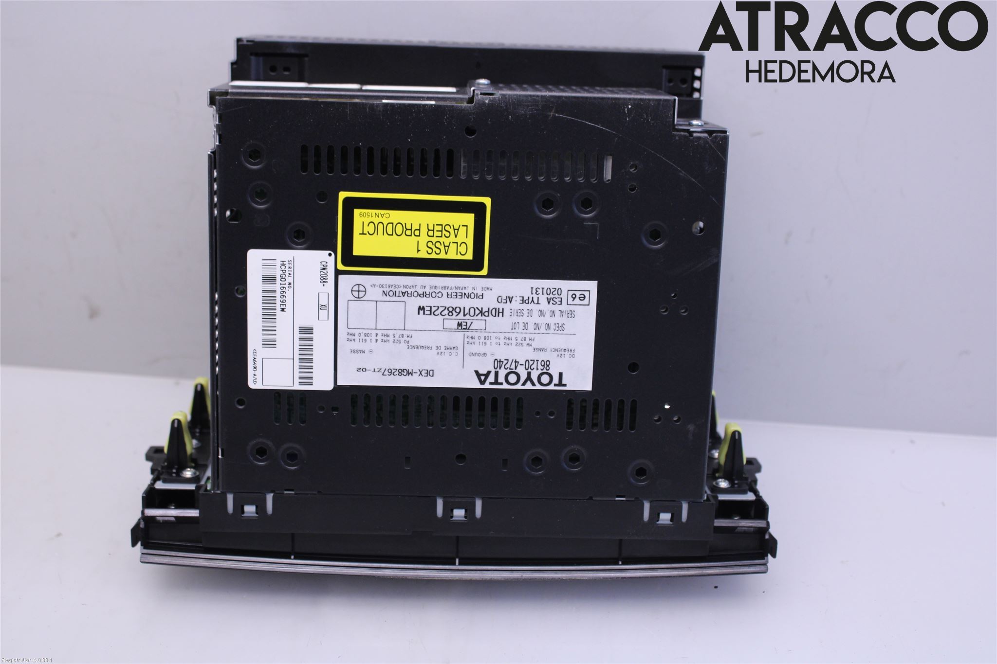 Toyota PRIUS NWH20 04-08 Cd Radio - Multimediapanel