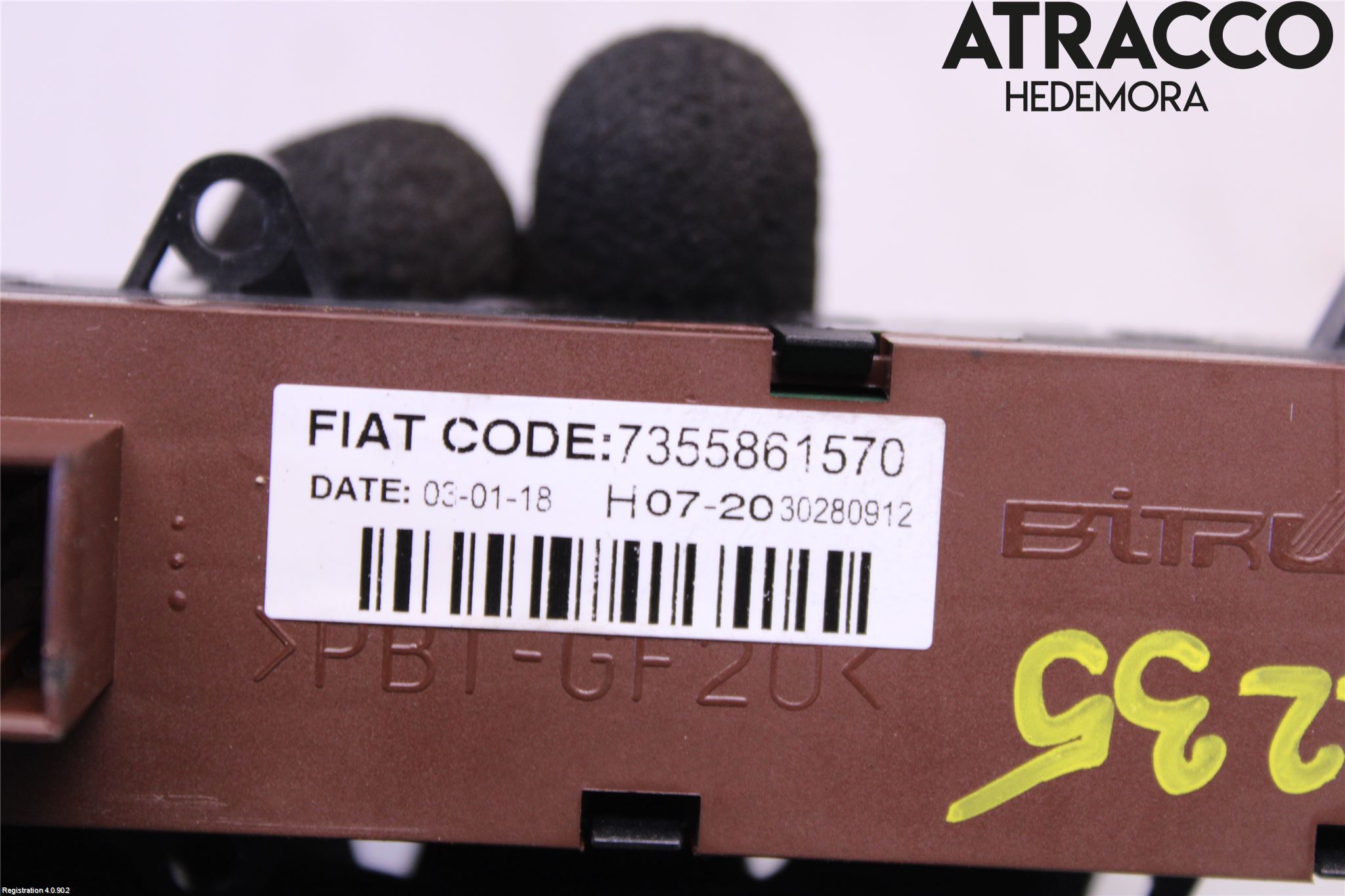 Fiat DUCATO 15-23 Strömställare Varnings