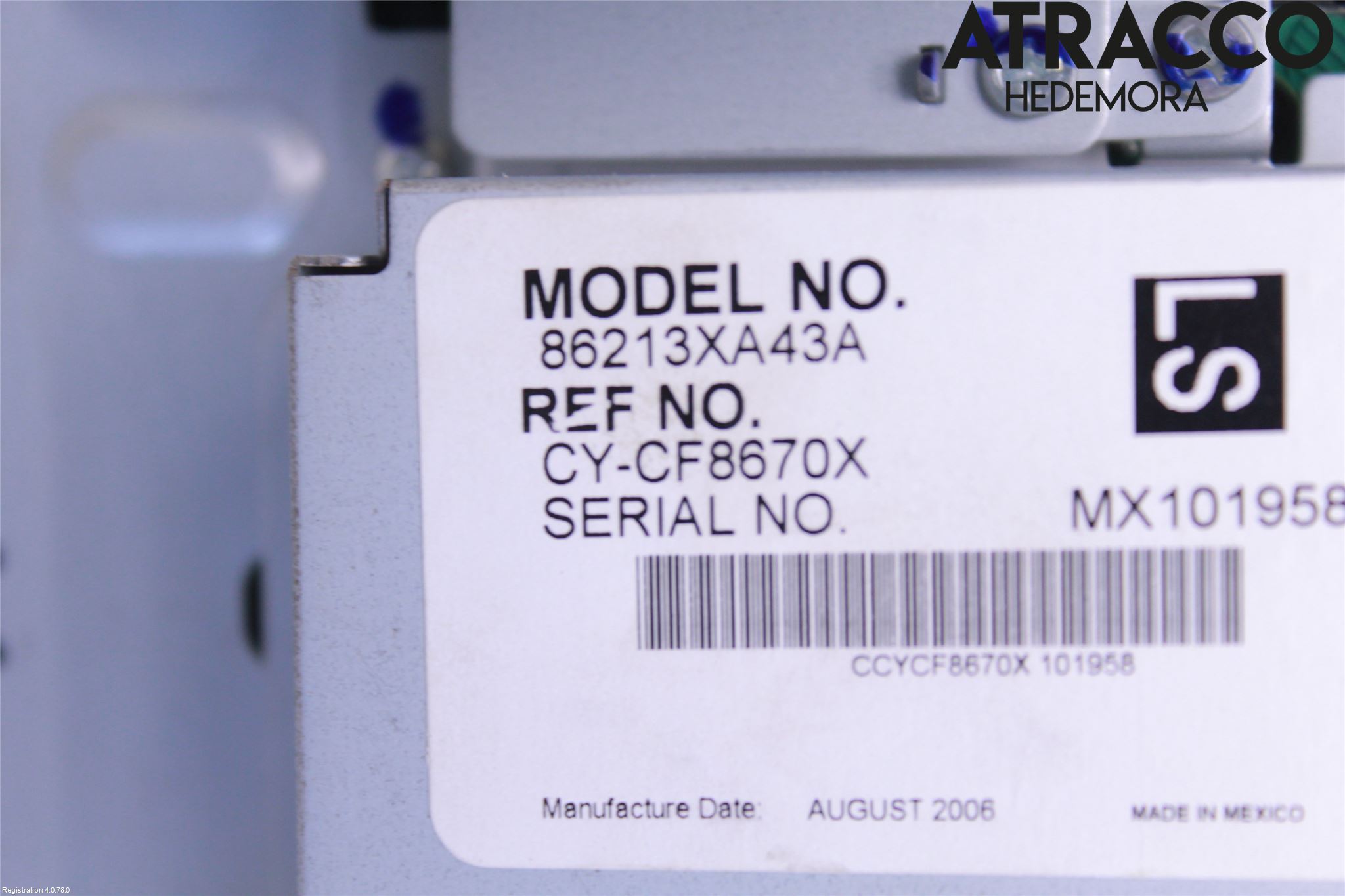 Subaru B9 TRIBECA  06-07 Ac Styrenhet Ac Manöveren