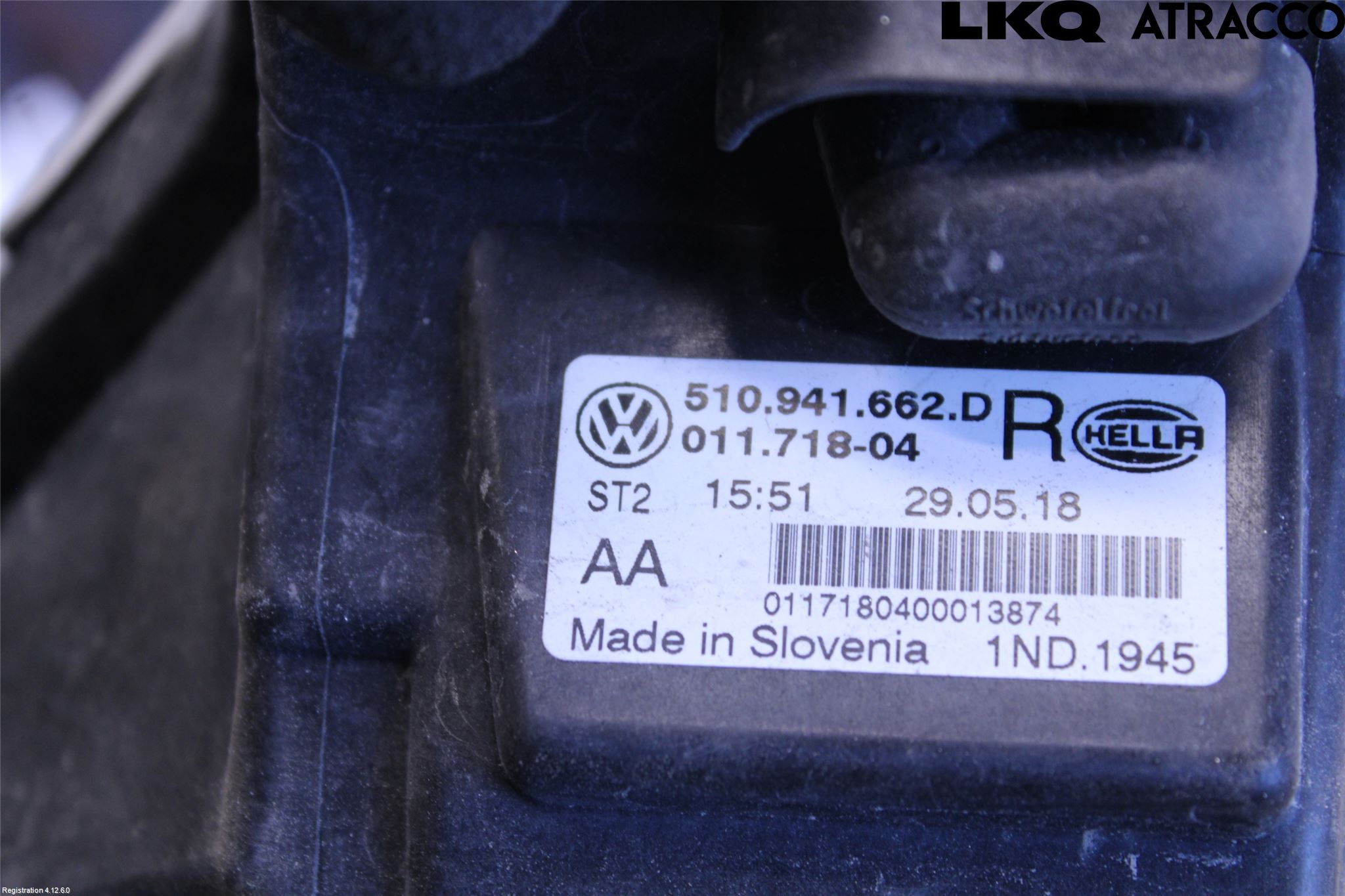 Volkswagen VW GOLF / E-GOLF VII 13-20 Dimljus-Varselljus Fram