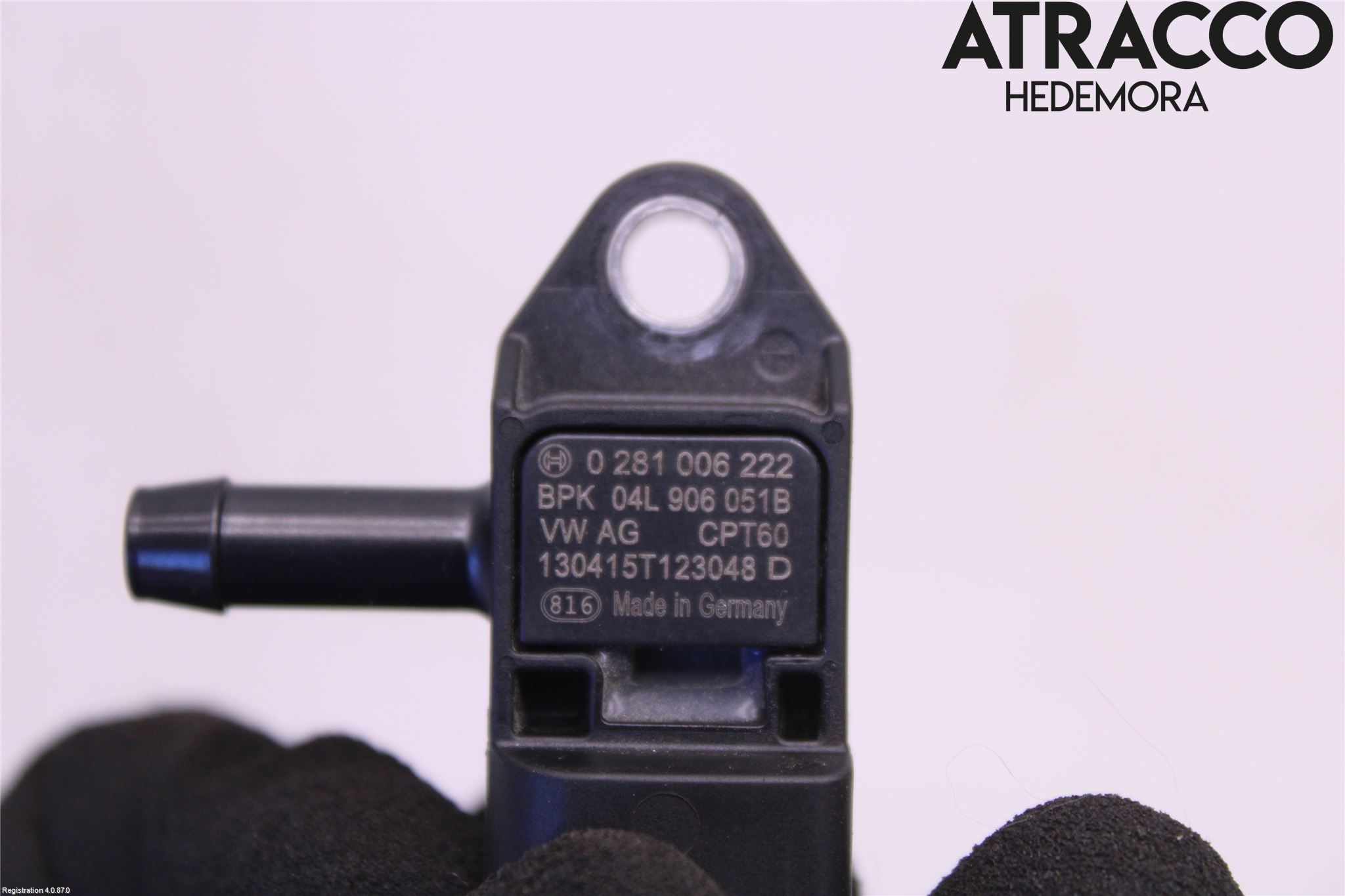 Audi A3/S3 8V 13-20 Givare Temp-Tryck Avgas