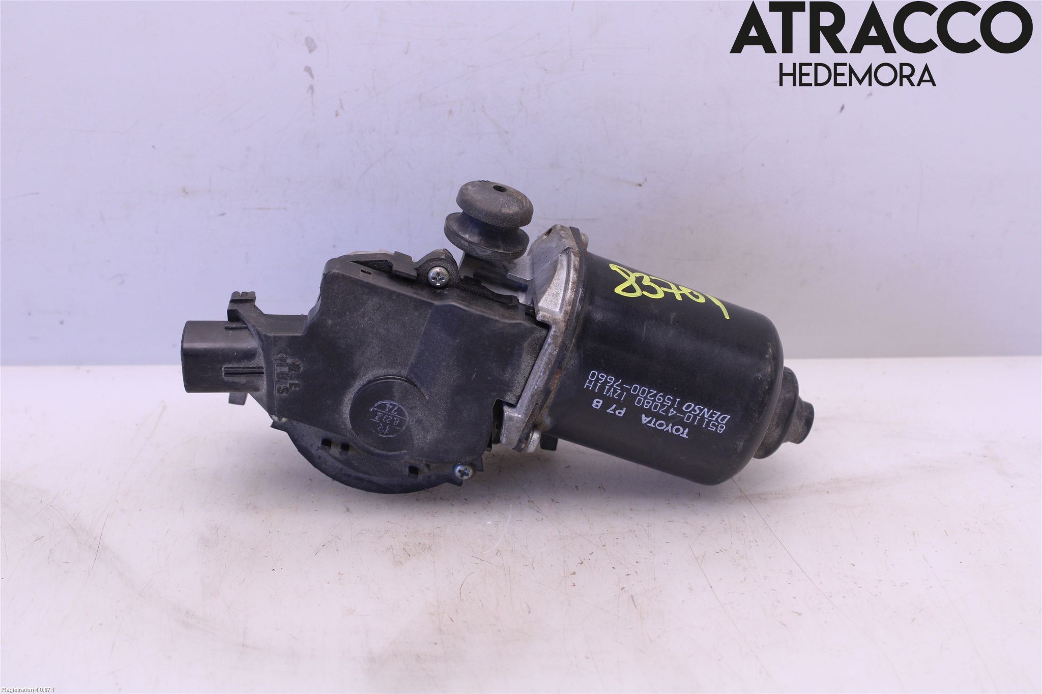 Toyota PRIUS NWH20 04-08 Torkarmotor Vindruta