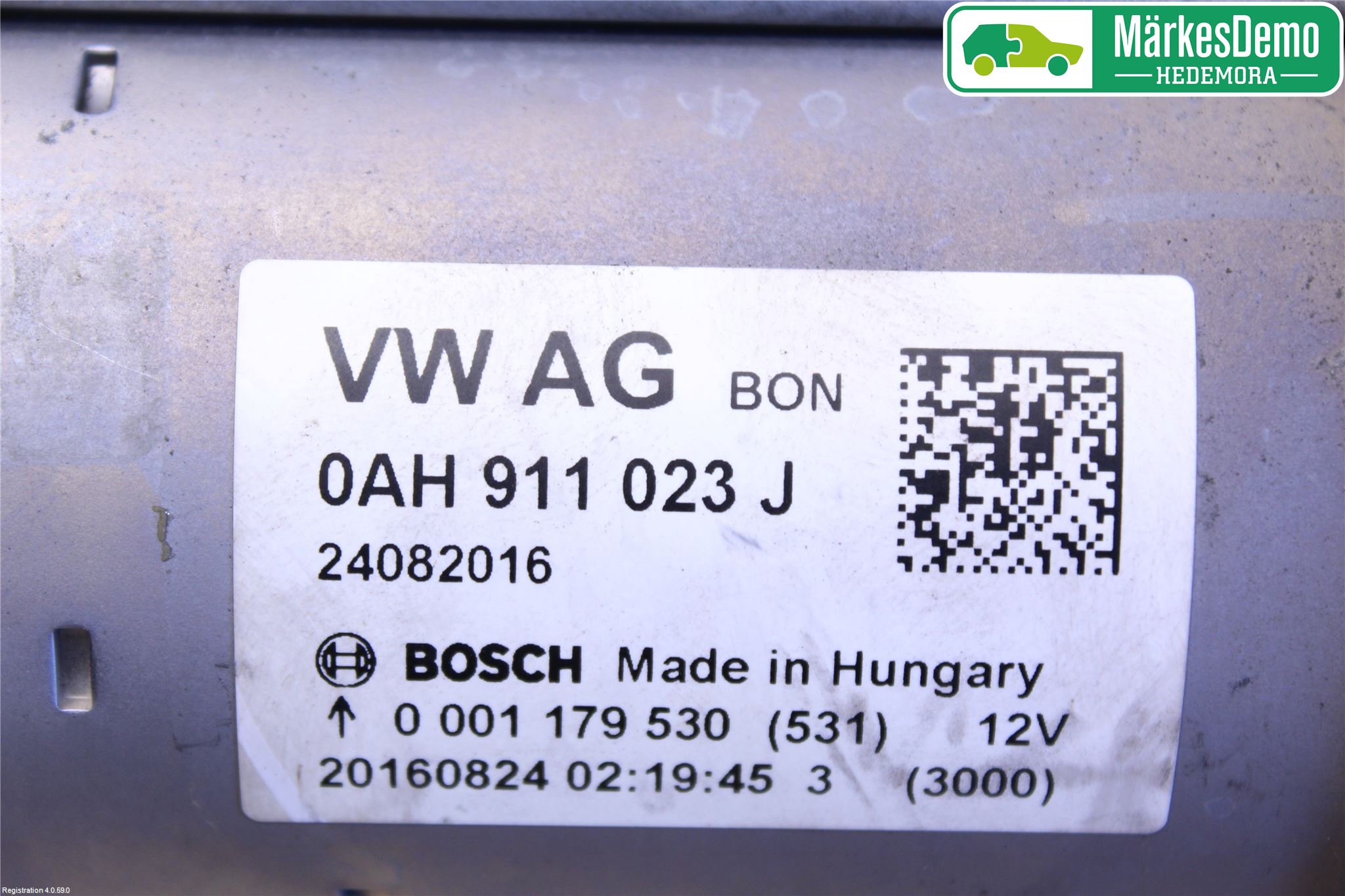 Volkswagen VW GOLF / E-GOLF VII 13-20 Startmotor