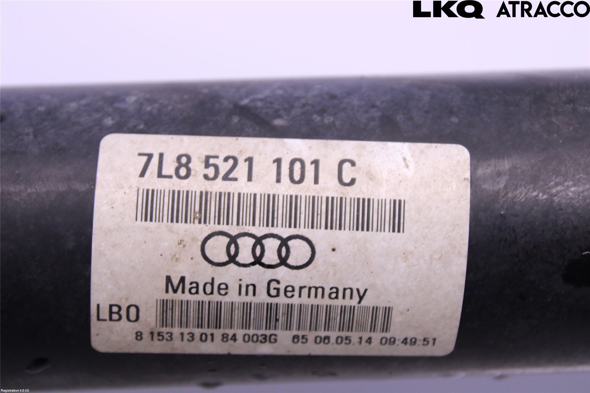 Audi Q7/SQ7 Mellanaxel Främre 4Wd