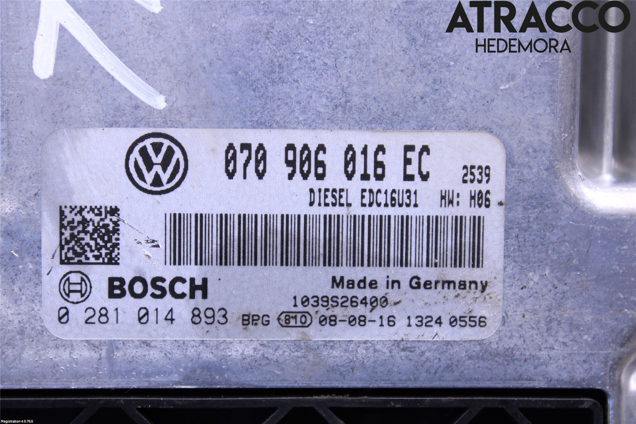 Volkswagen VW TRANSP/CARAVELLE (T5) 04-15 Styrenhet Inspump Diesel