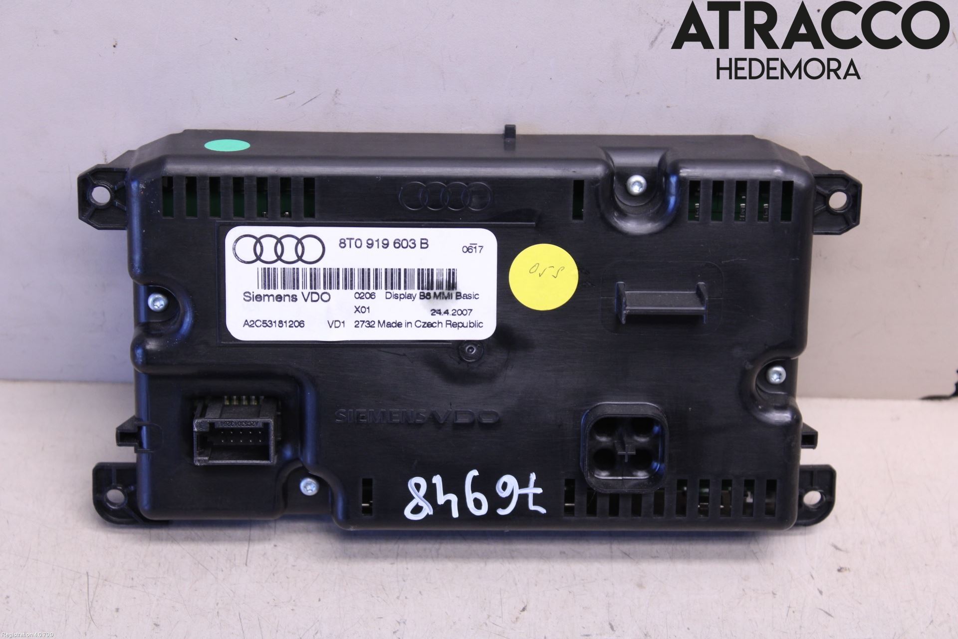 Audi A5 07-16 Cd Radio - Multimediapanel
