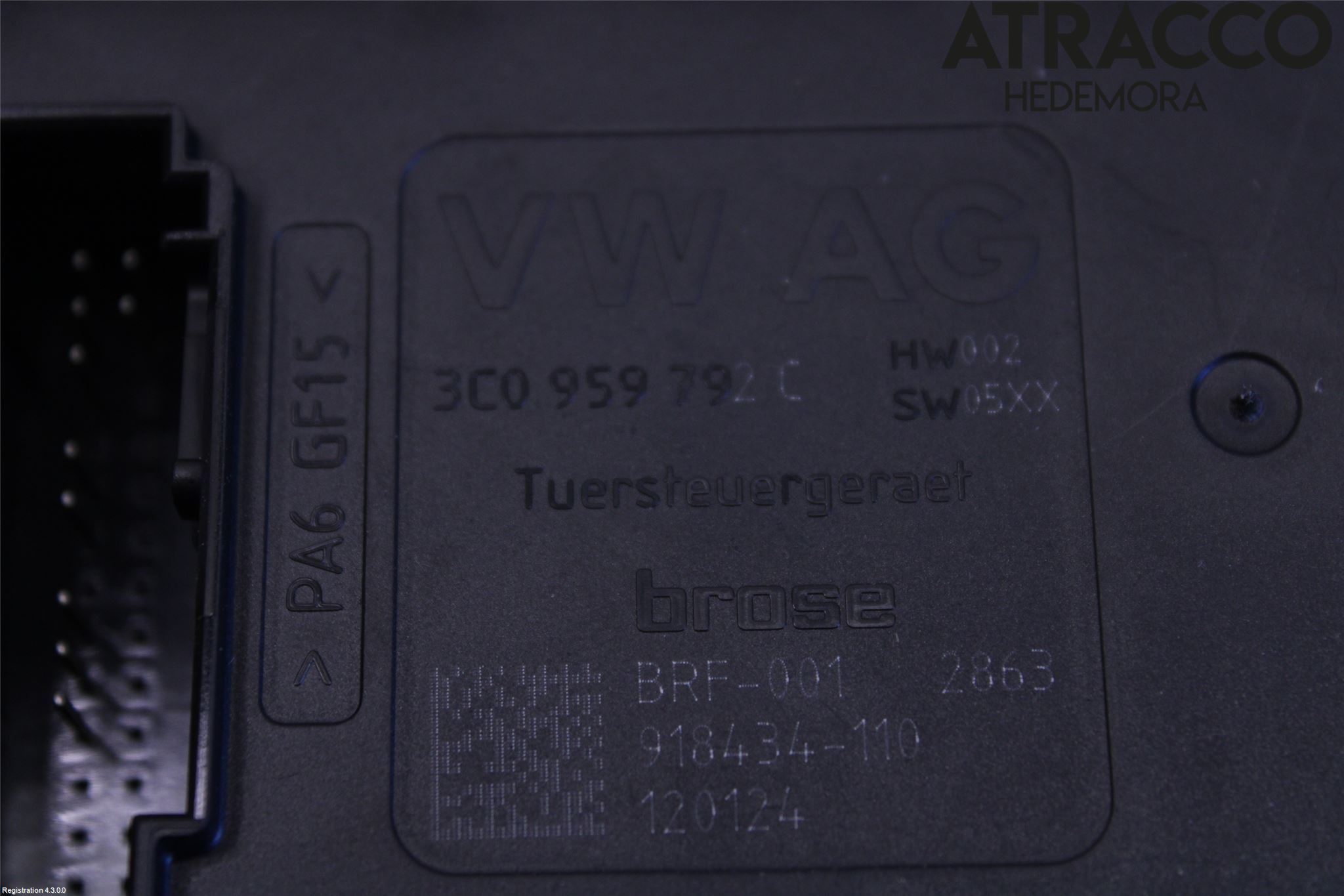 Volkswagen VW PASSAT 11-14 Styrenhet Dörr