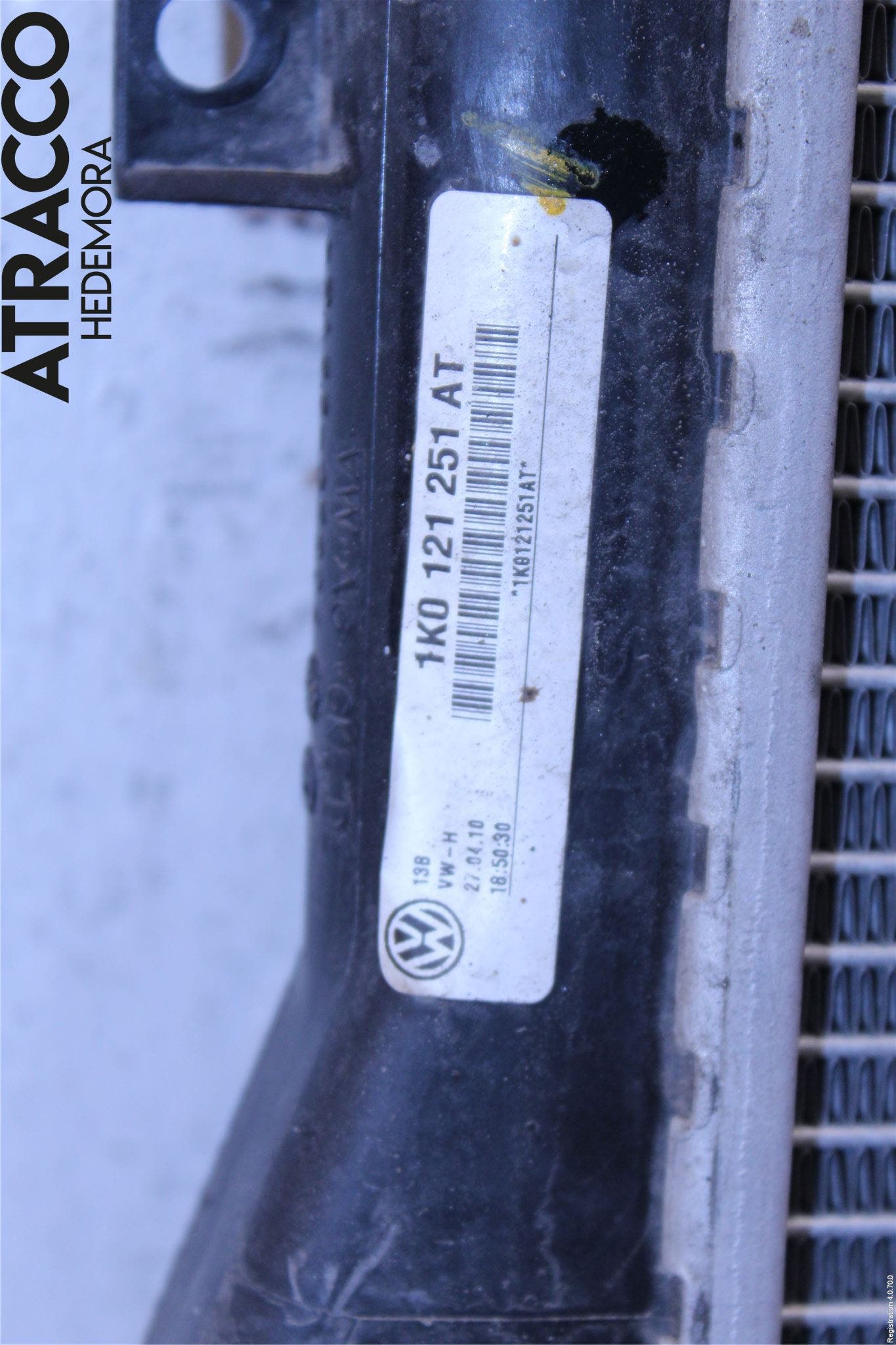 Skoda SUPERB 09-15 Kylare Man