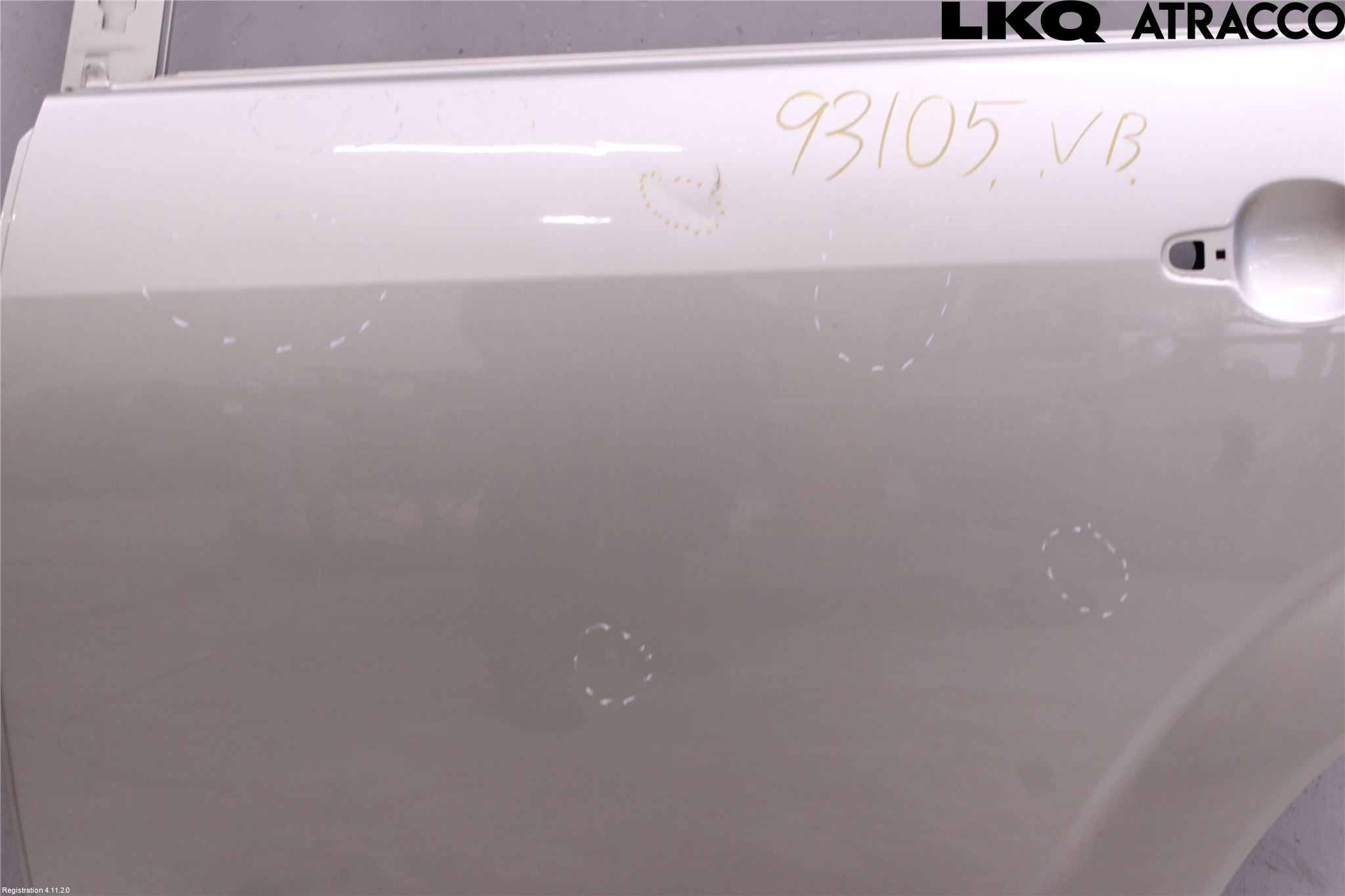 Toyota COROLLA VERSO 04-07 Dörr Bak Vänster