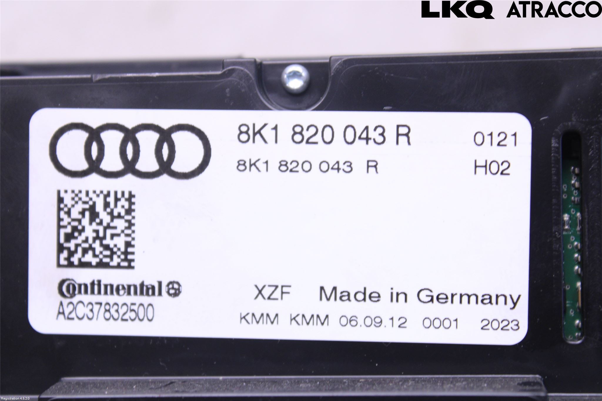 Audi A5 07-16 Ac Styrenhet Ac Manöveren