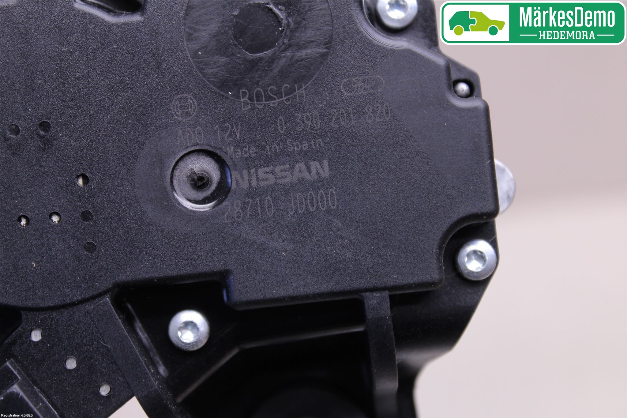 Nissan QASHQAI   07-10 Torkarmotor Baklucka