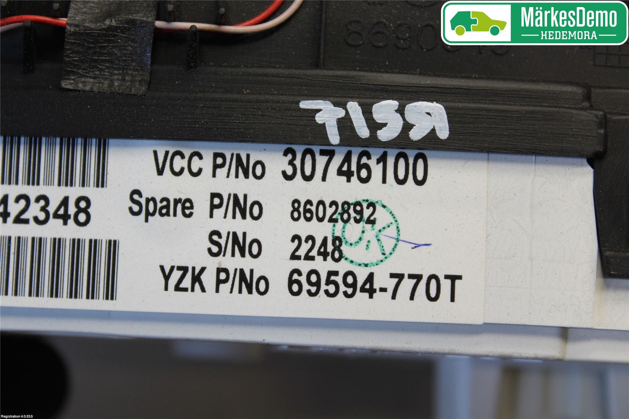 Volvo V70 05-08 Instrument Komb