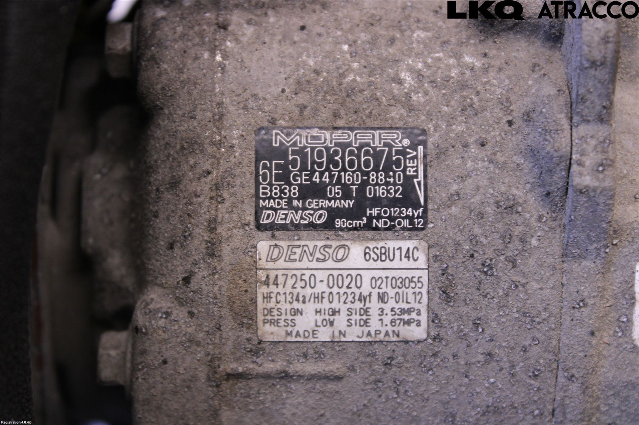 Fiat 500X 15- Ac Kompressor