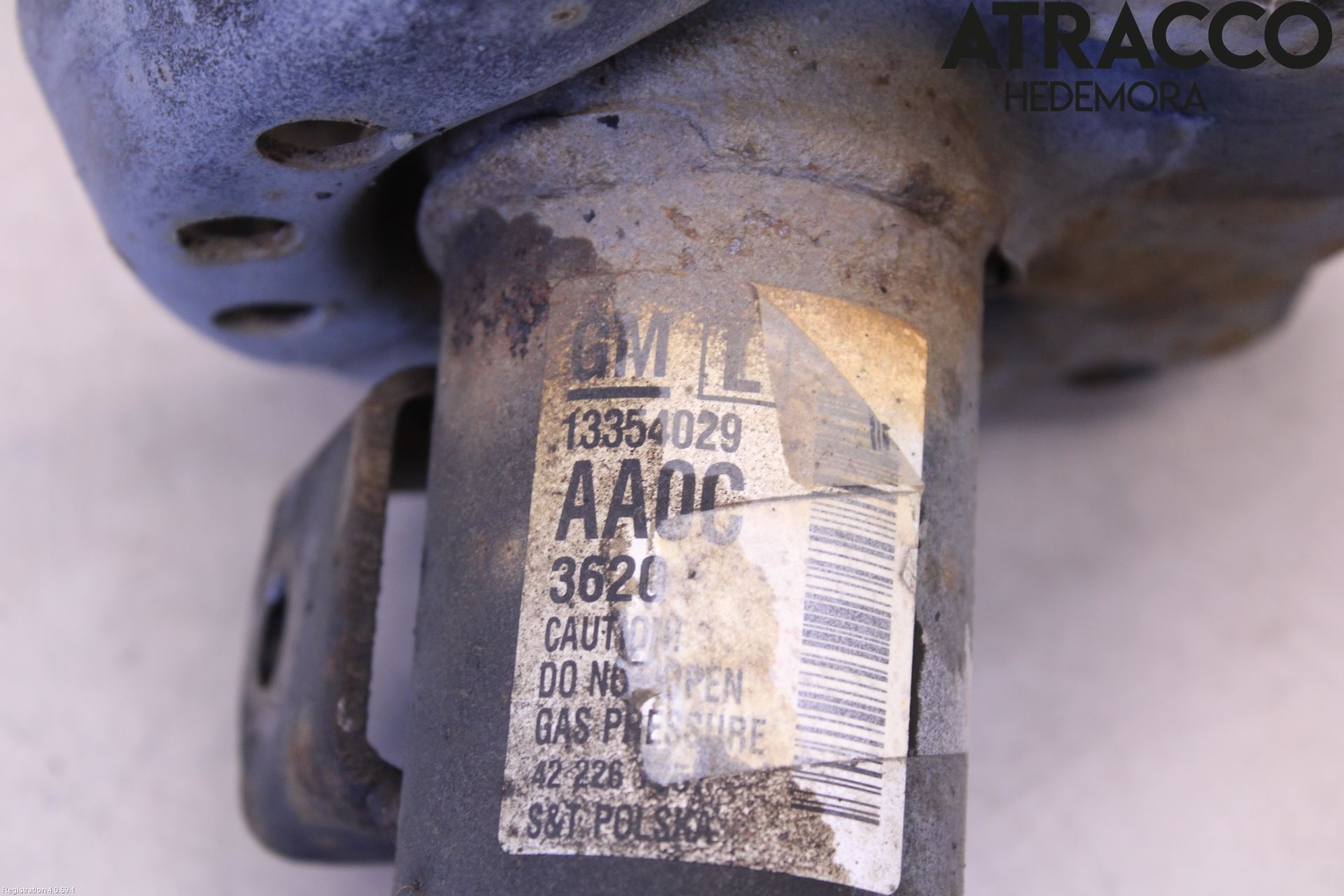 Opel ASTRA J 10-15 Fjäderben Fram Vänster