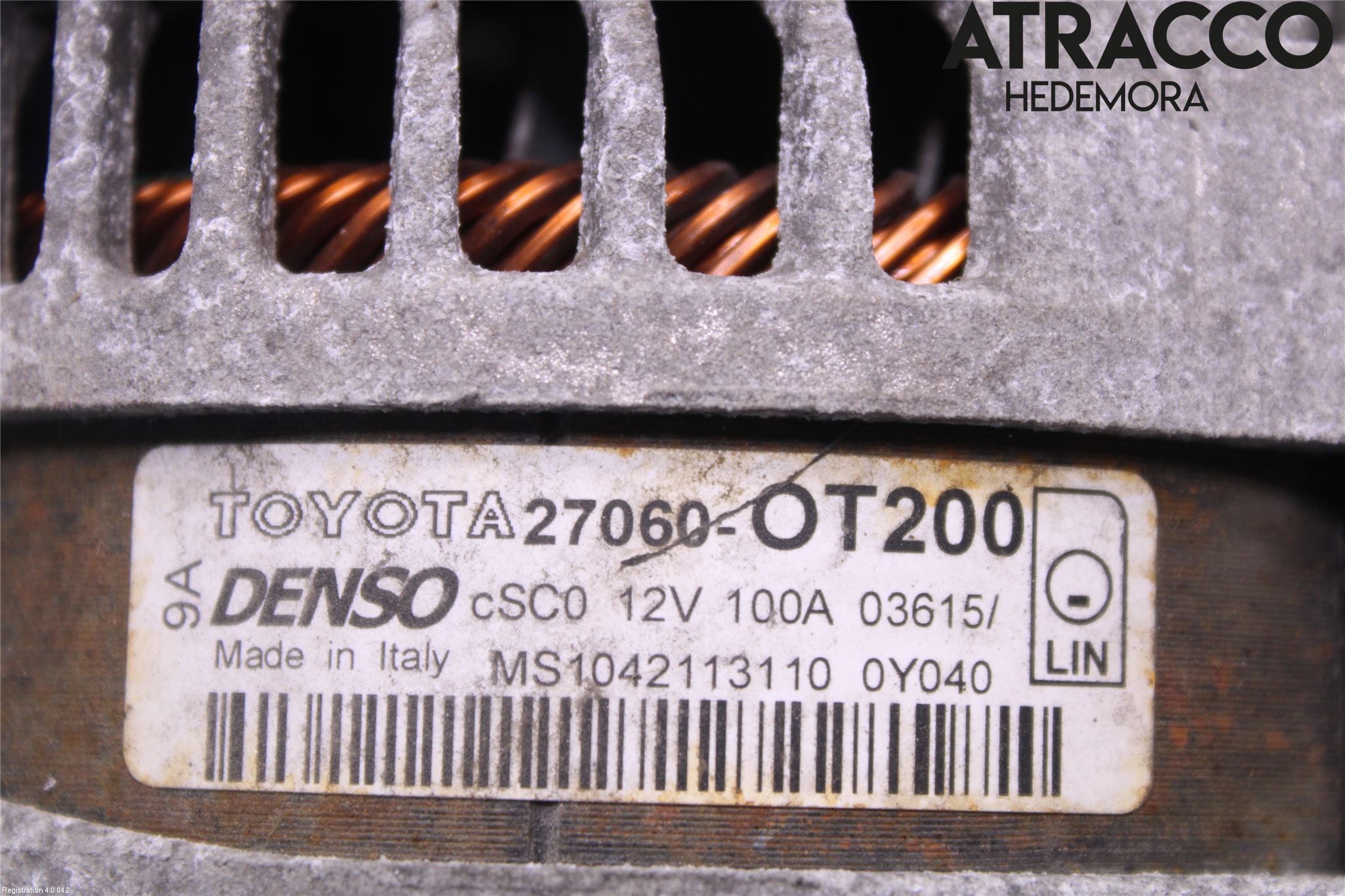 Toyota AURIS 13-19 Generator