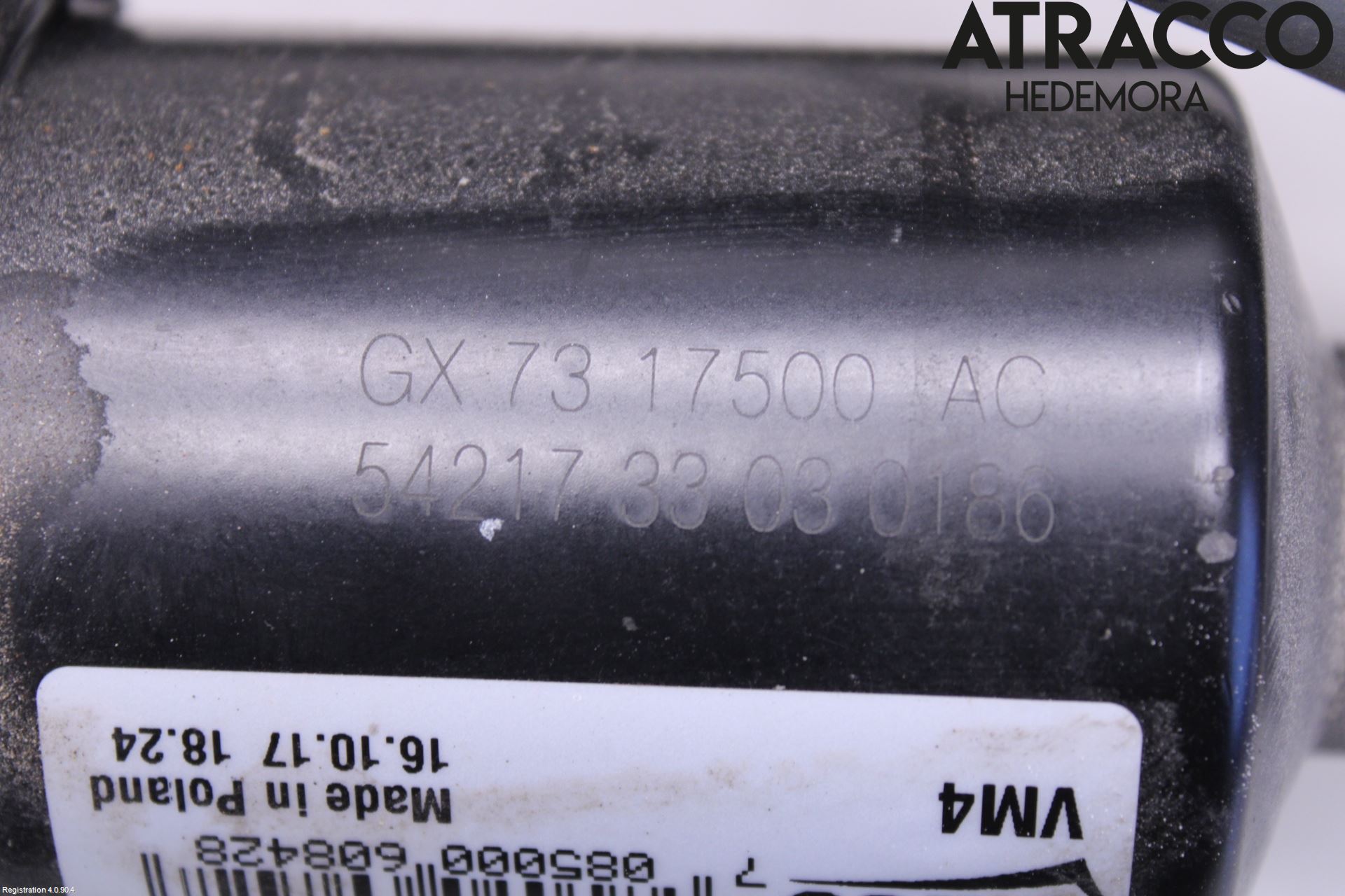 Jaguar XF (X260) 16-24 Torkarmotor Vindruta