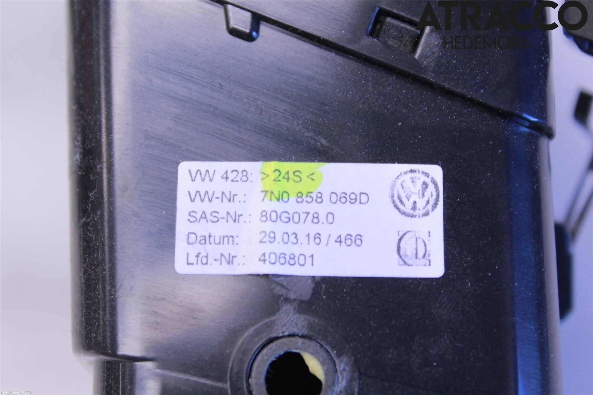 Volkswagen VW SHARAN 11- Defrosterkanal-Munstycke