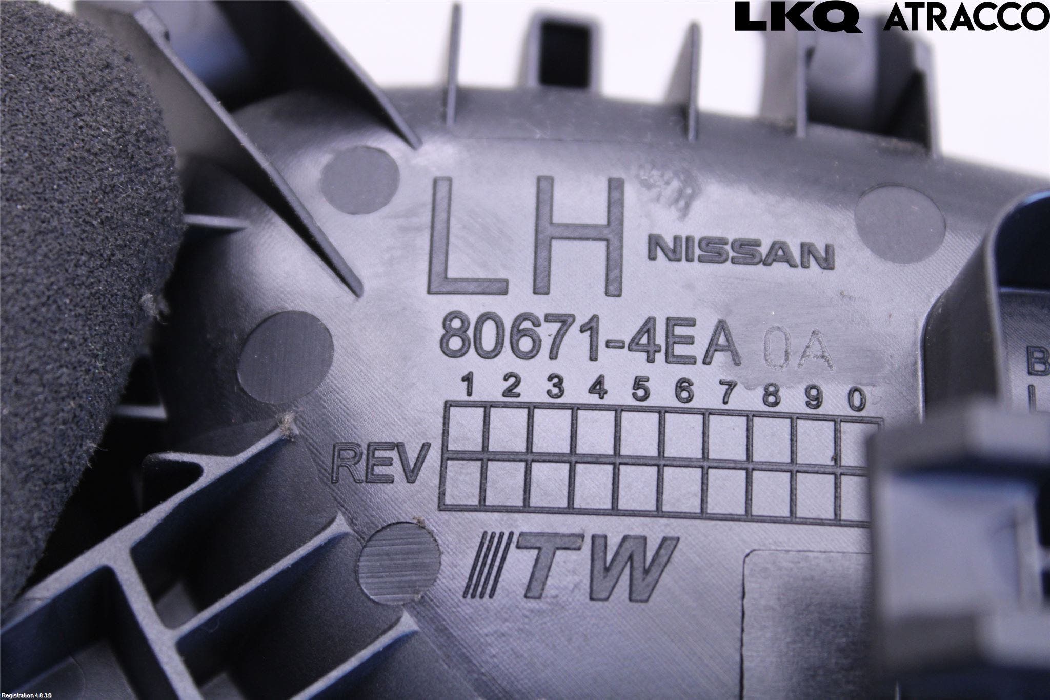 Nissan PULSAR Dörrhandtag Inre Vä