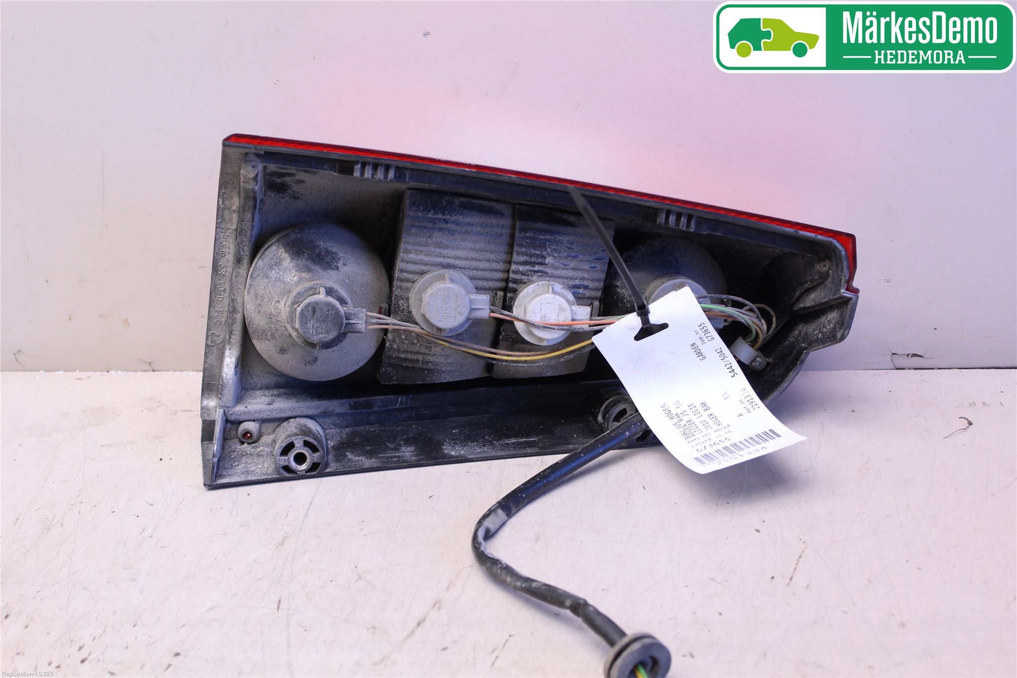 Mopedbil Ligier LIGIER JS 50 Bakljus Höger