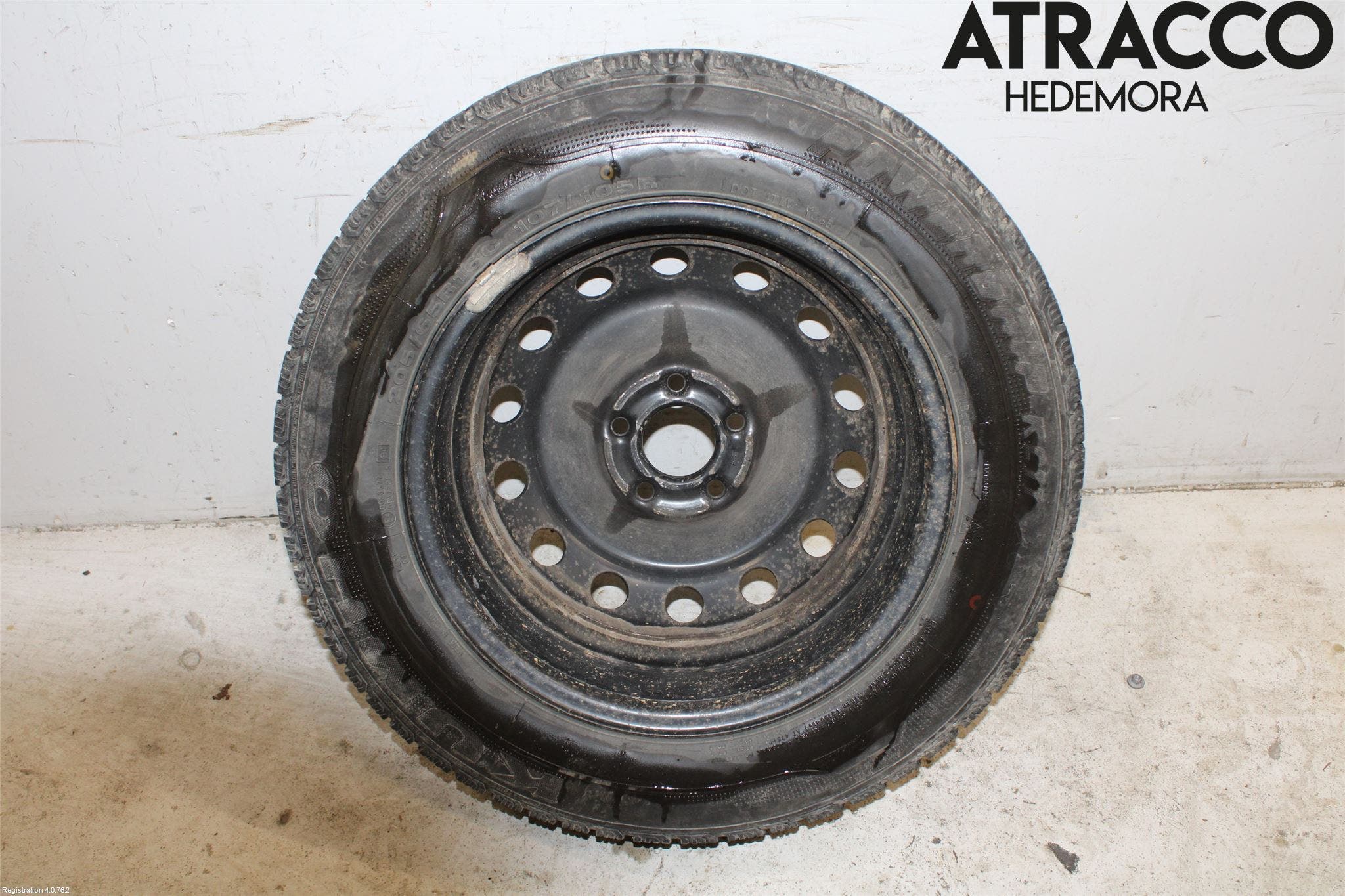 Fiat SCUDO 07-16 Vinterdäck Plåtfälg 4St