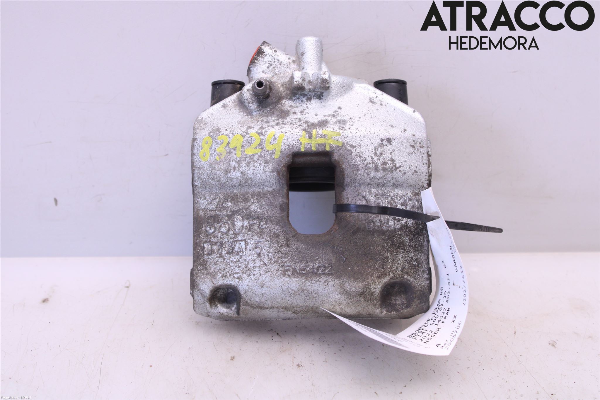 Fiat 500e 20- Bromsok Fram Höger