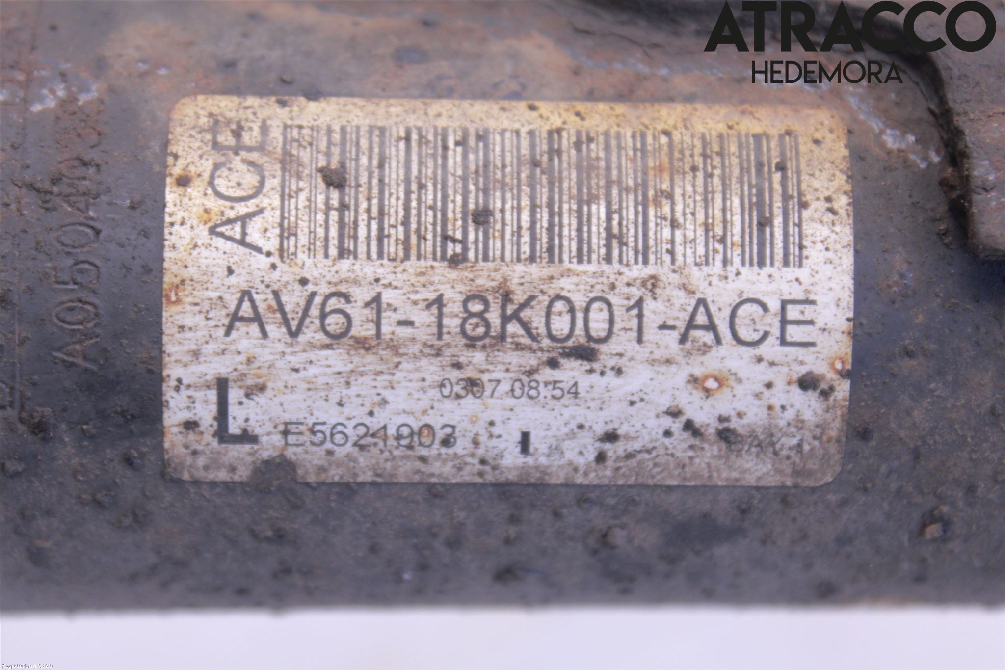 Ford GRAND C-MAX  11-14 Fjäderben Fram Vänster