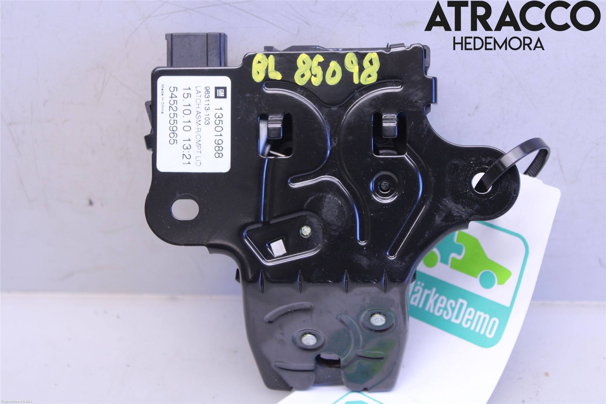 Saab 9-5 10-12 Låskista Baklucka