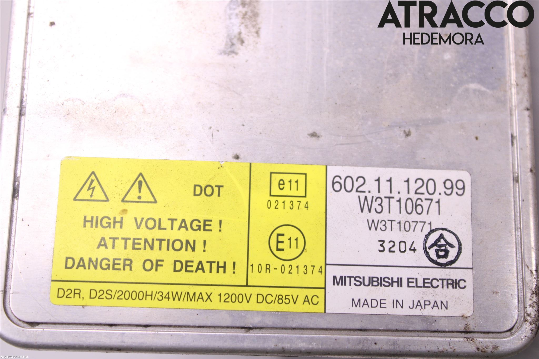 Audi A4/S4 01-05 Styrenhet Strålkastare