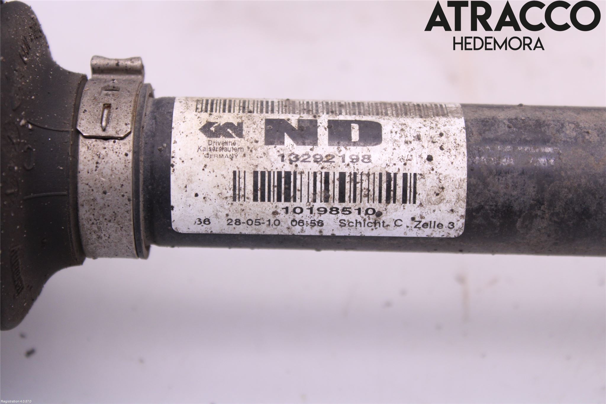 Saab 9-5 10-12 Drivaxel Fram Vänster