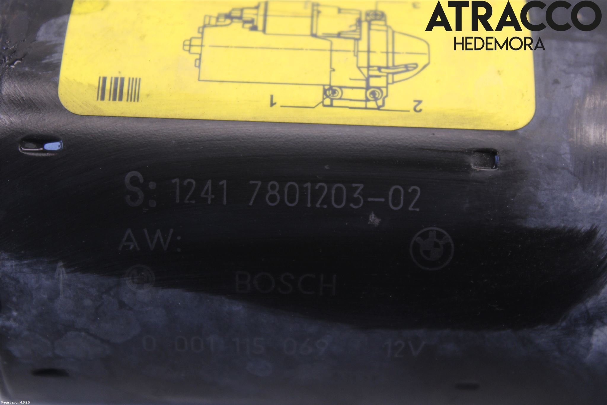 BMW 5 E60/61 Sed/Tou 02-10 Startmotor Diesel