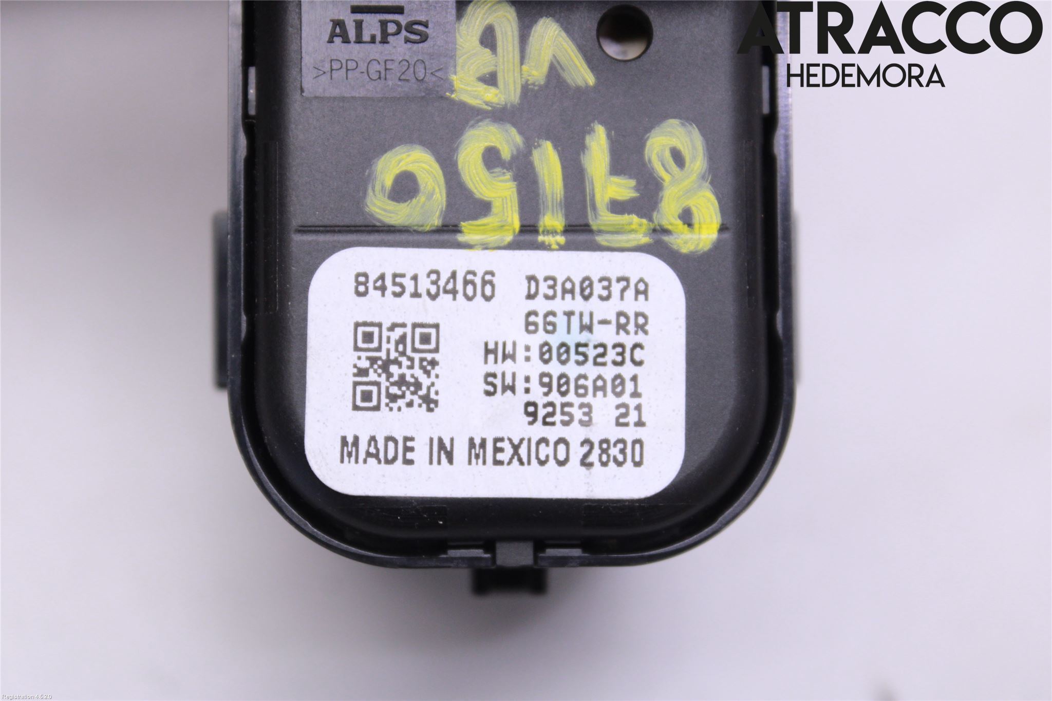 Chevrolet SILVERADO PICKUP Strömställare Elhiss