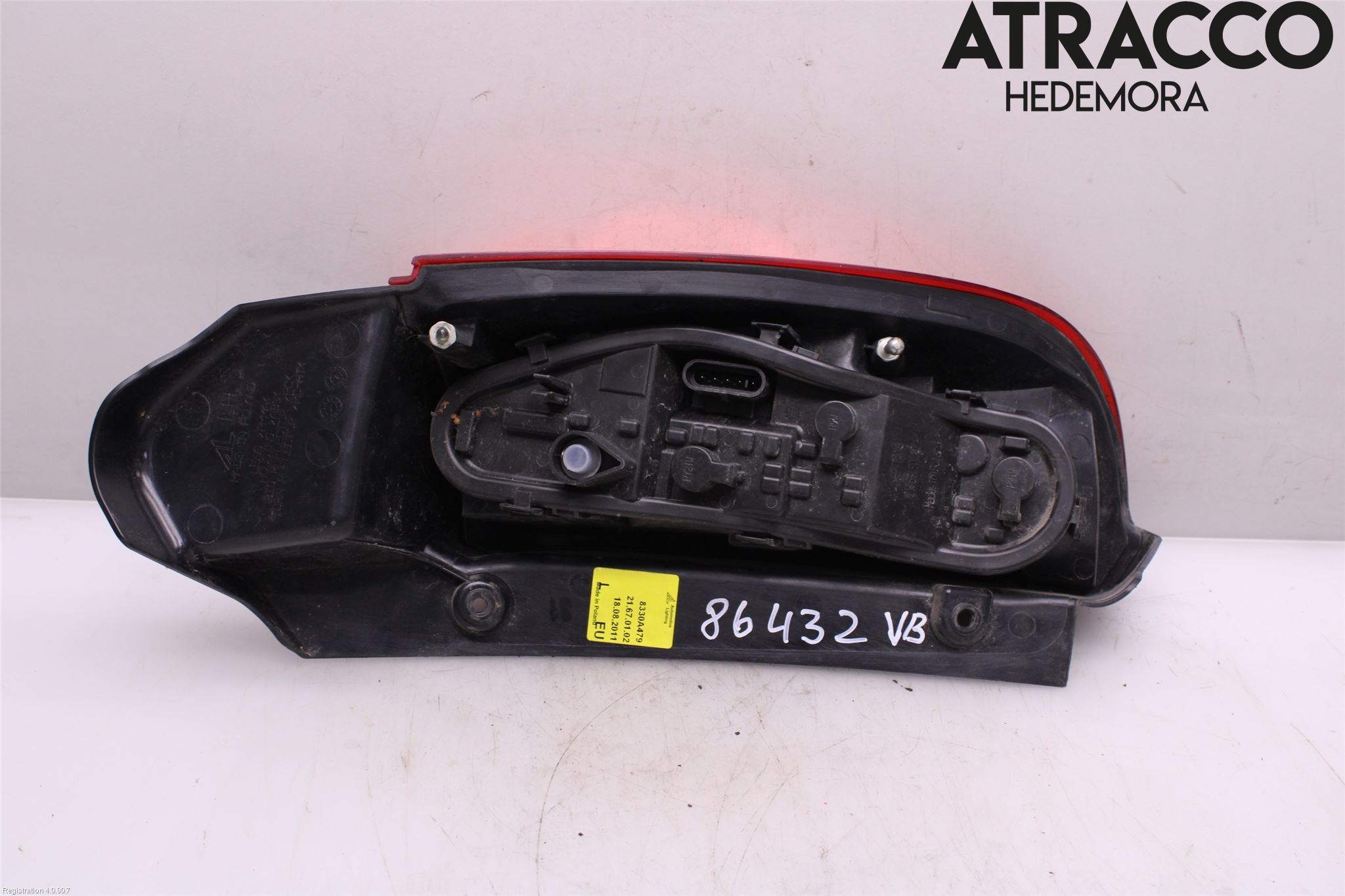 Mitsubishi COLT 09-13 Bakljus Vänster