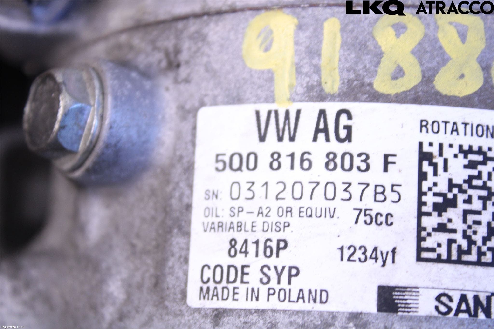 Skoda FABIA 15-21 Ac Kompressor