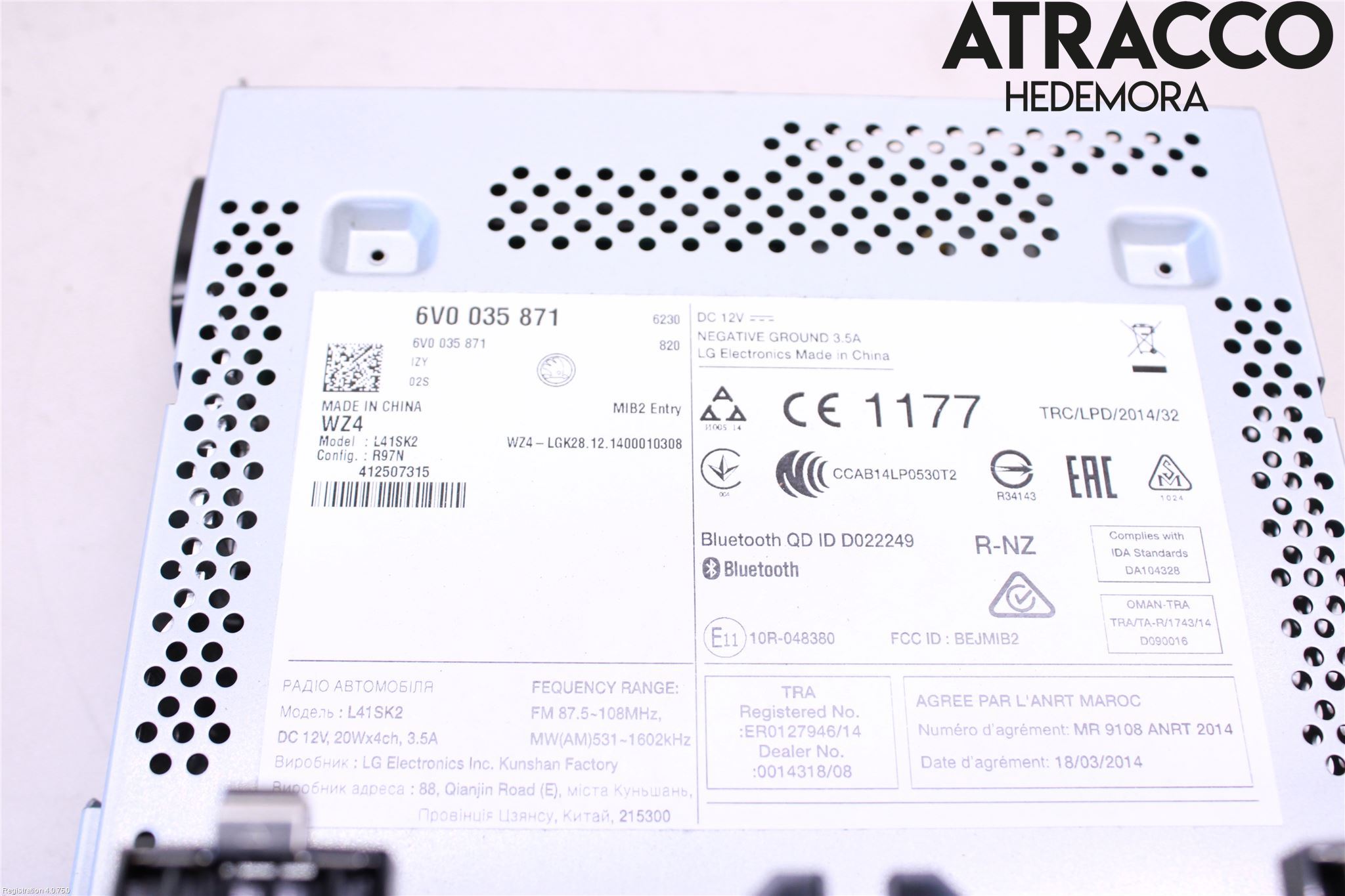 Skoda FABIA 15-21 Cd Radio - Multimediapanel